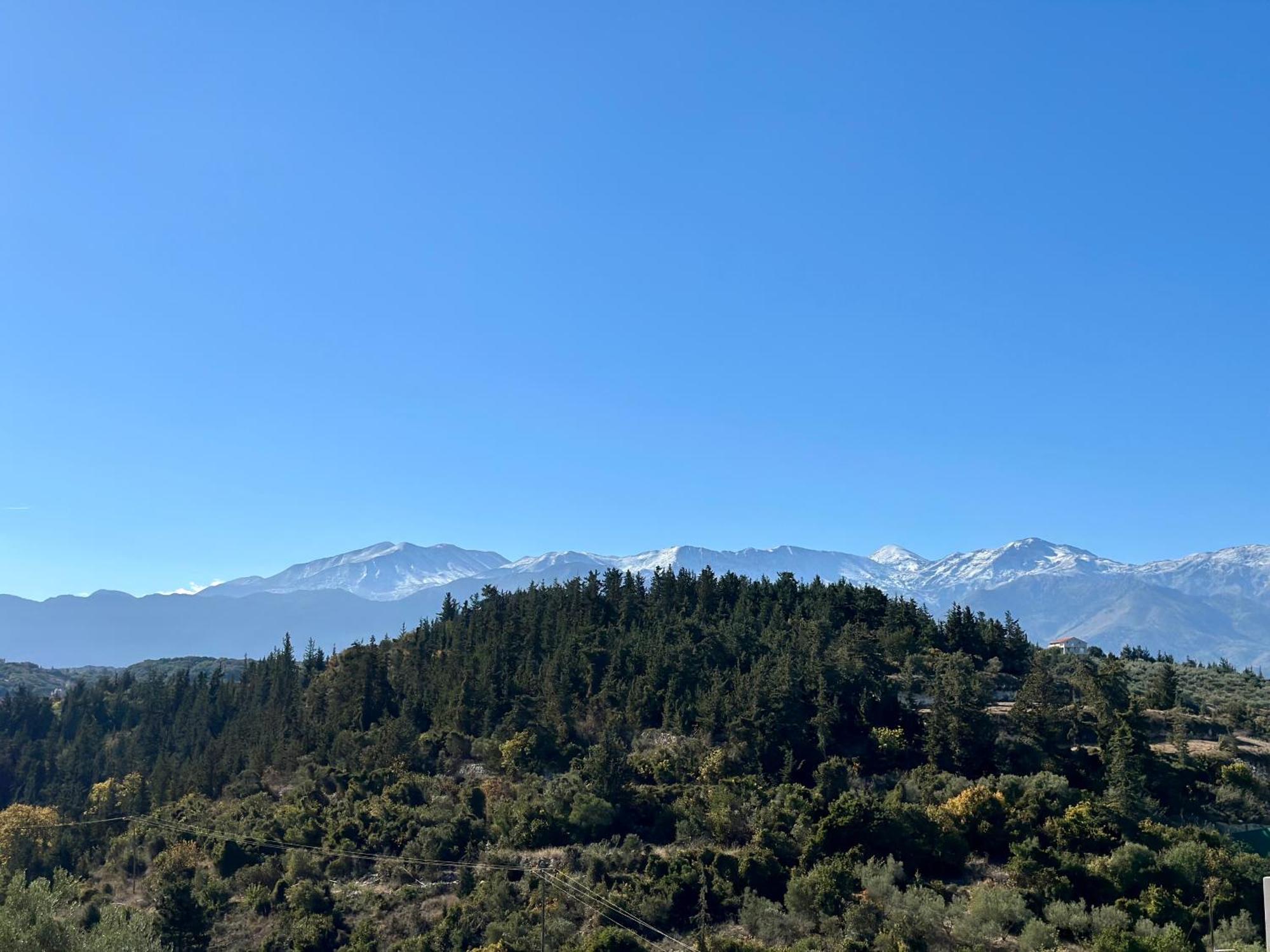 Sunray Sea And Mountain View Almyrida (Crete)
