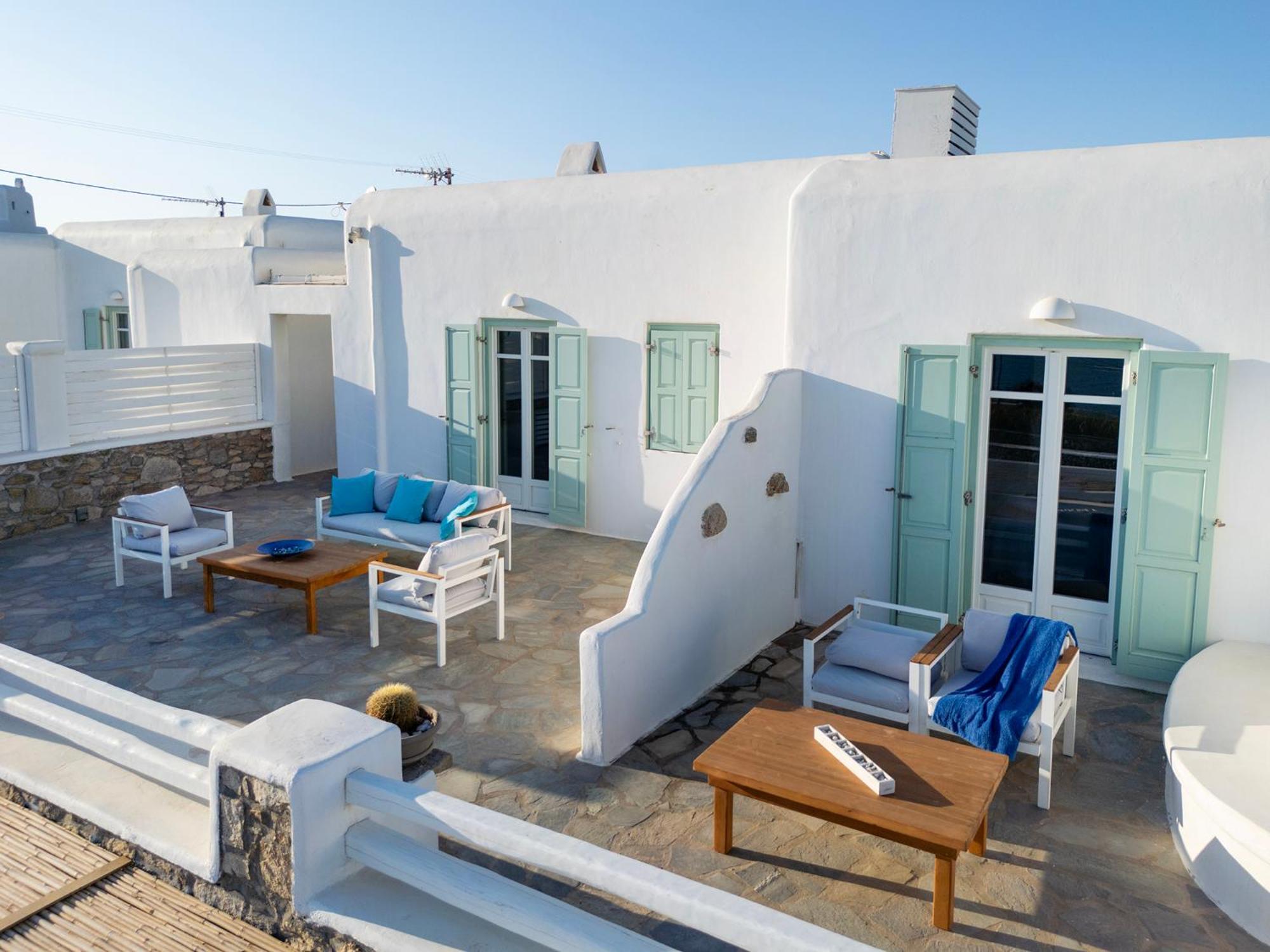 Mando Pool Villas W Sea Views - Five Bedrooms Villa Super Paradise Beach (Mykonos)