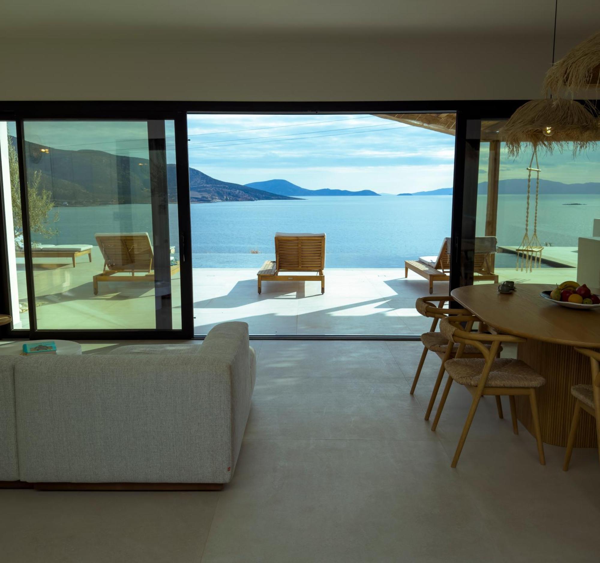 Luxury With Private Infinity Pool And Stunning Sea View Villa Agiassos