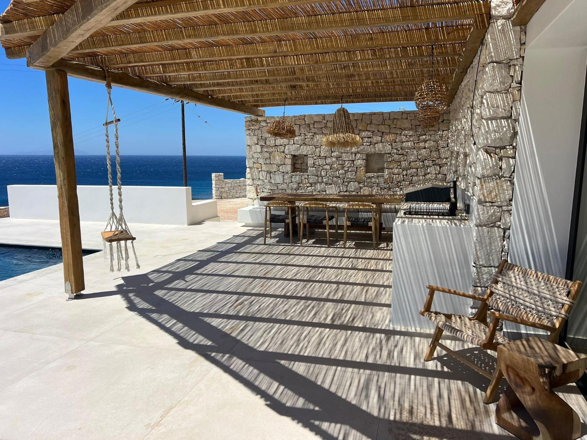 Luxury With Private Infinity Pool And Stunning Sea View Agiassos