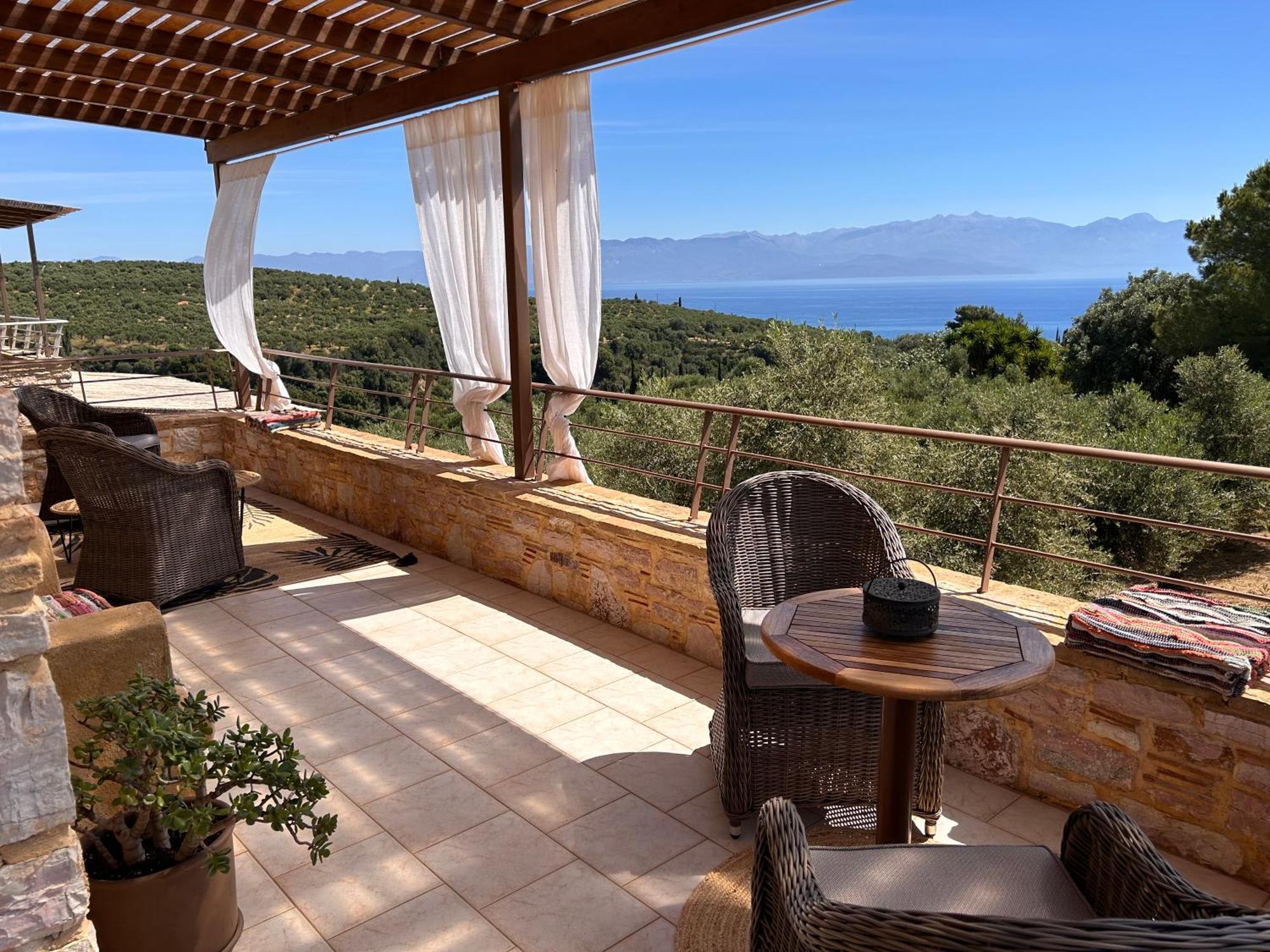 Villa Peroulia Stone - Grece, Peloponnese Koroni (Messinia)