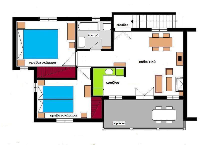 Archipelagos Sunset Apartments - 68Sqm - Possidonia Posidhonia (Syros)
