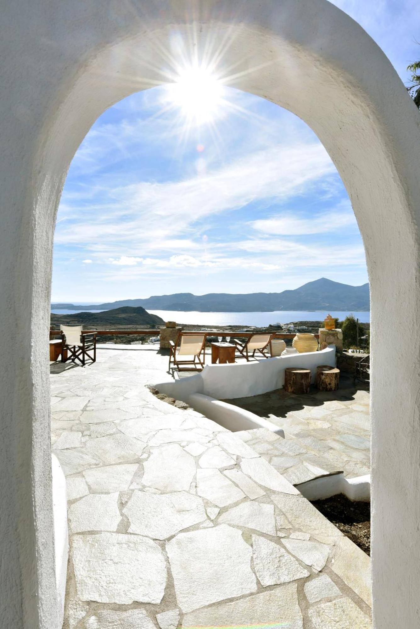 Anastasia's Windmill And Anastasia's Plaka (Milos)