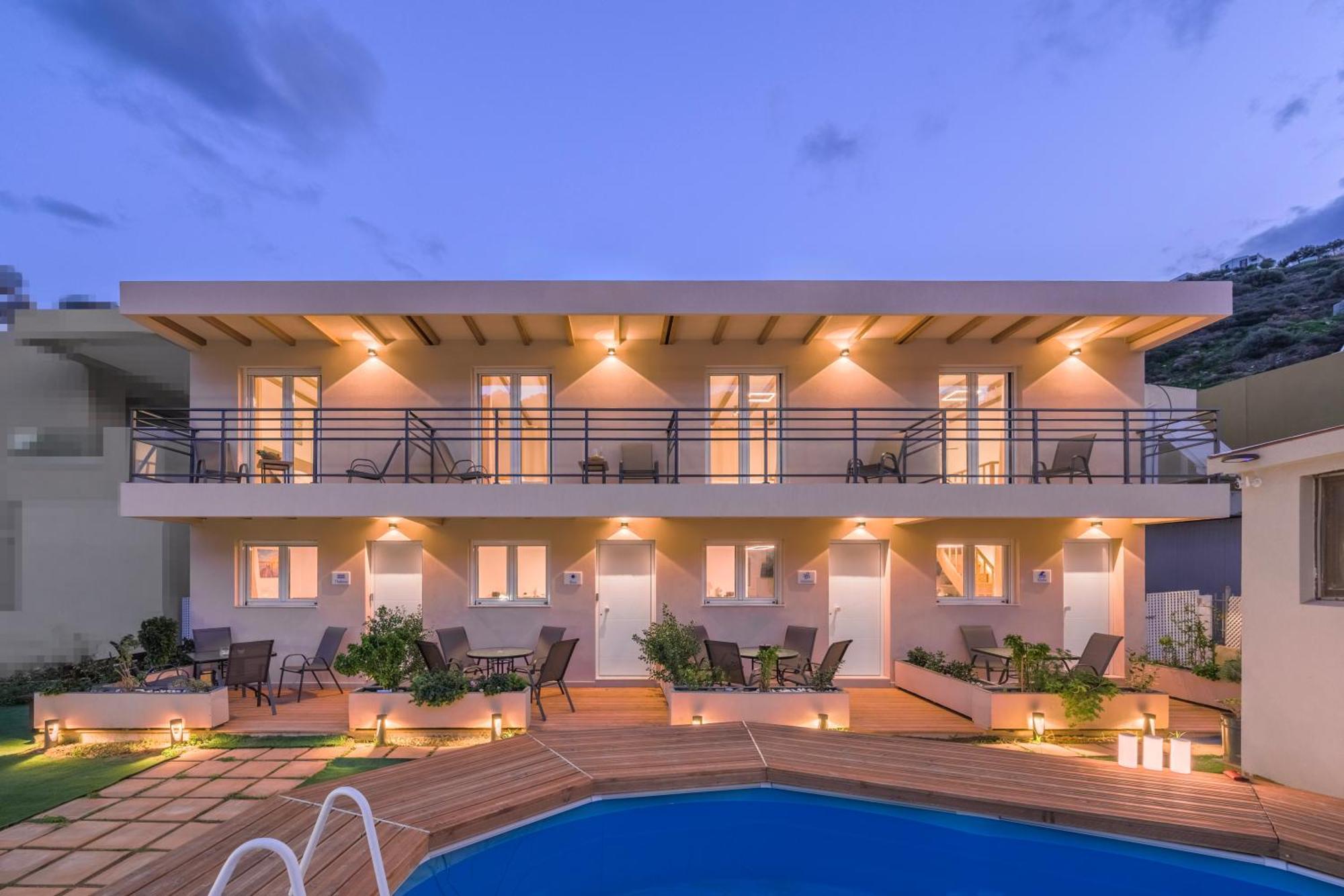 Holiday home Homes Bluegreen - Beachfront, Pool, Garden And Bbq - Near Heraklion Ligaria (Crete)