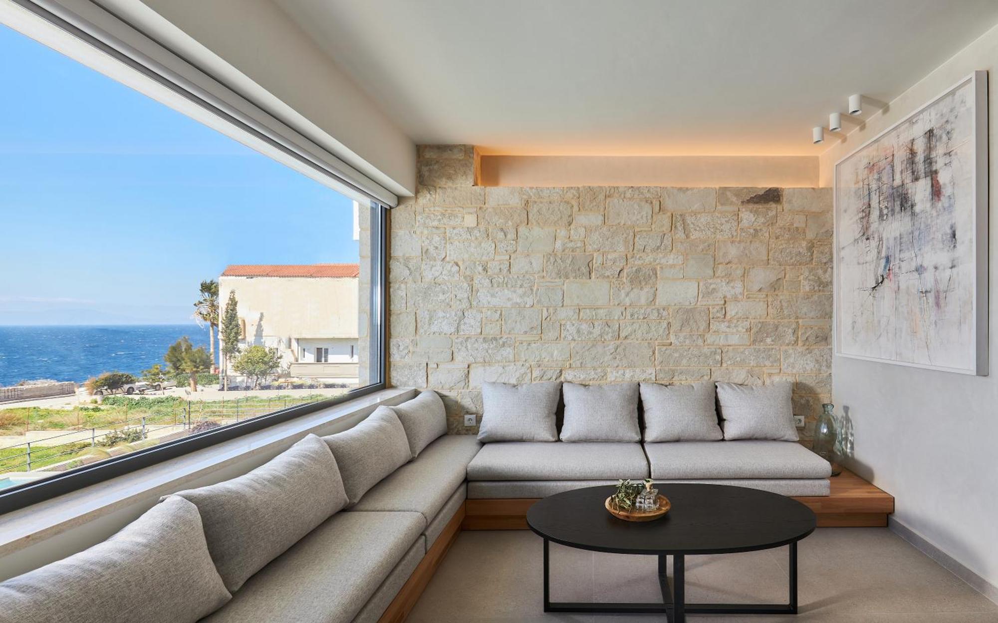 Apartment Pachnes Luxury - Heated Pool, Sea View *