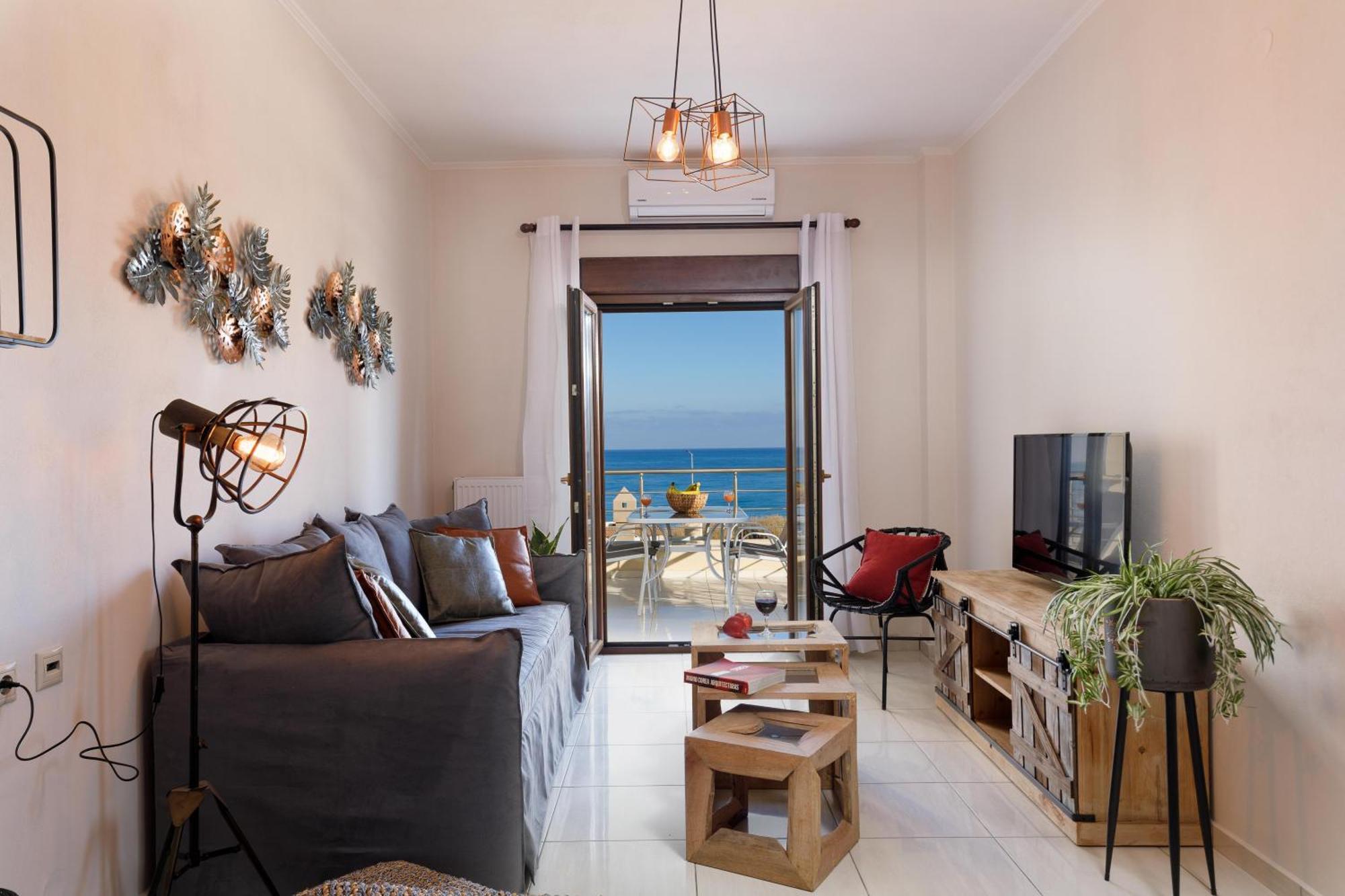 Oak Wood - Sea View Exclusive Maisonette Sfakaki