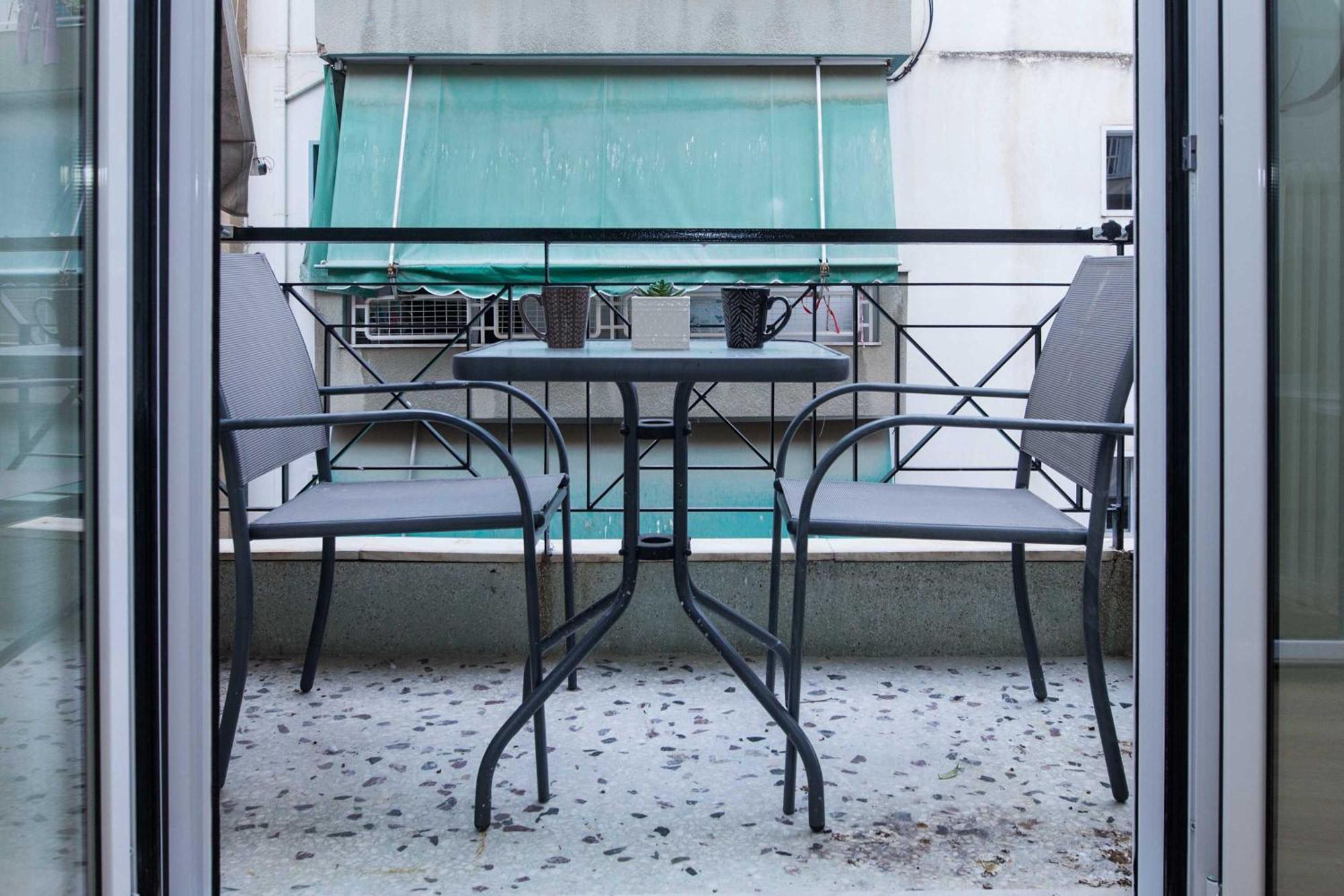 Fresh Urban 1 Bd With Balcony In Zografou Athens