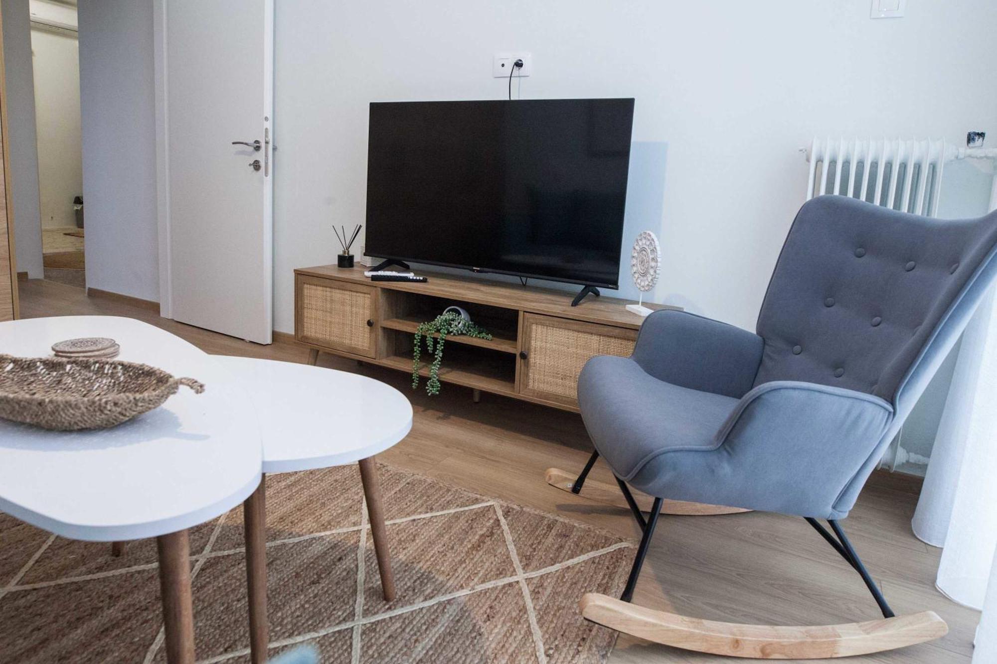 Fresh Urban 1 Bd With Balcony In Zografou * Athens
