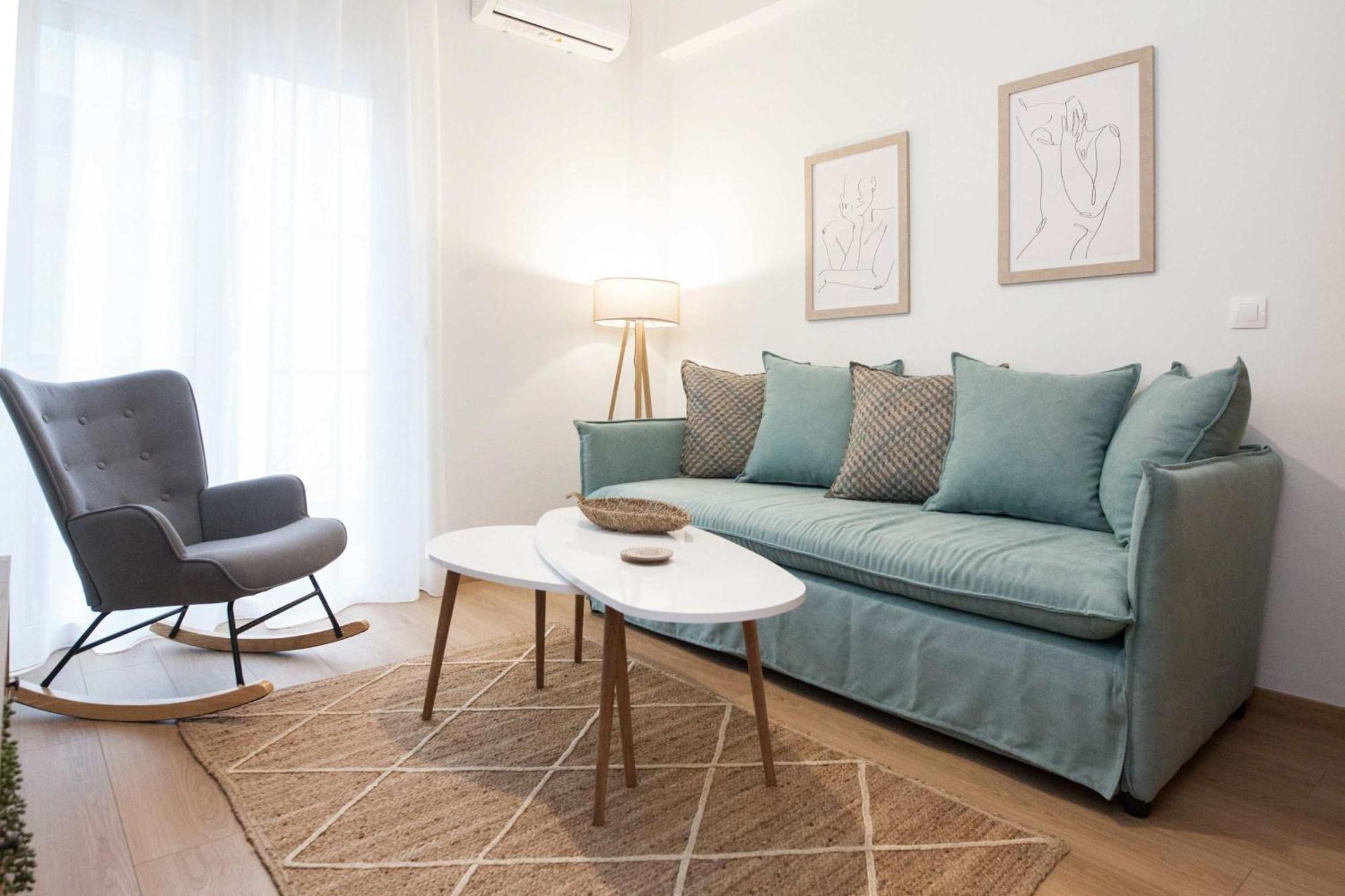 Fresh Urban 1 Bd With Balcony In Zografou Apartment