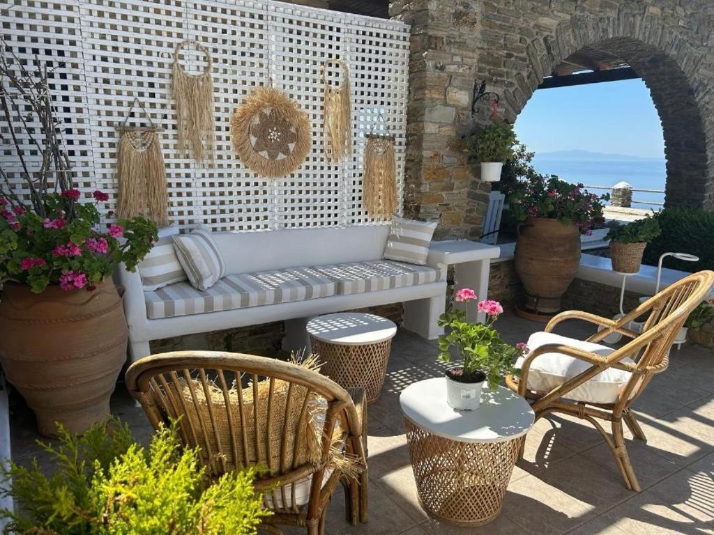 Apartment Horizon View In Arnados Tinos