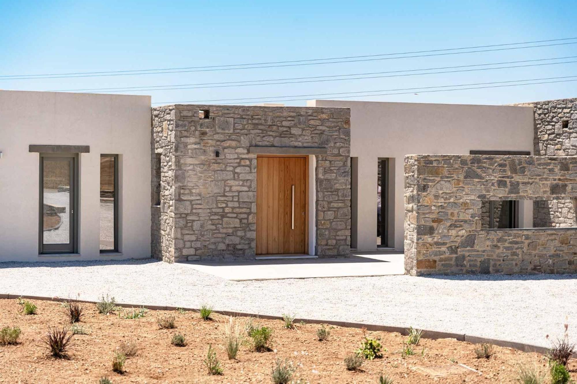 Villa Phoenix With Private Pool & Sea Views Near Naousa