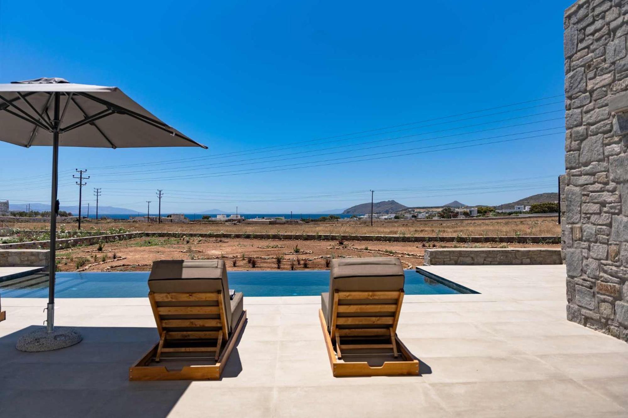 Phoenix With Private Pool & Sea Views Near Naousa