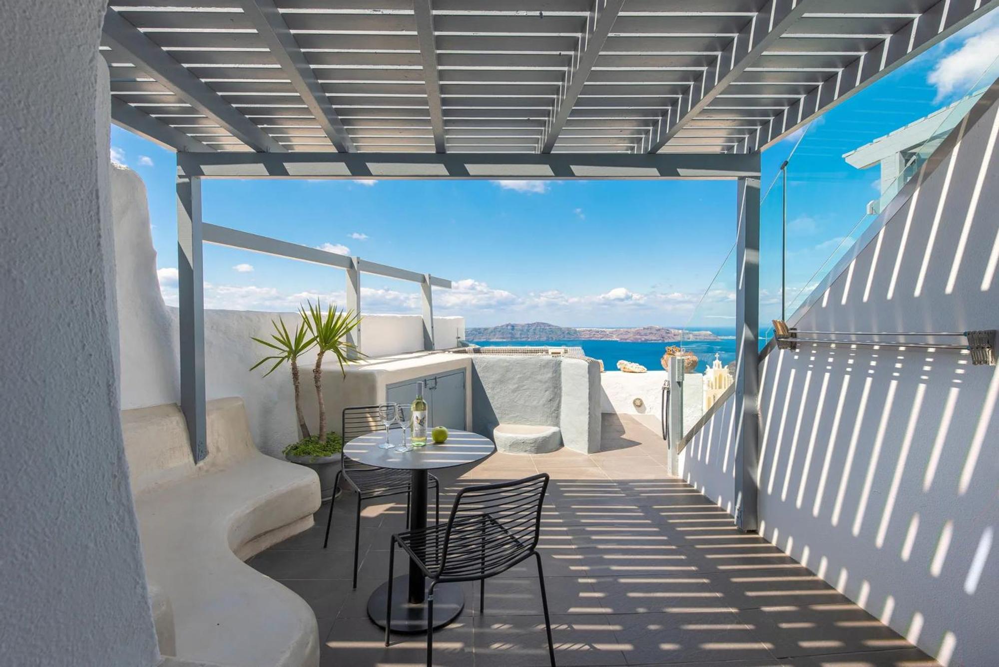 Apartment Hommage With Caldera View Hot Tub Fira (Santorini)