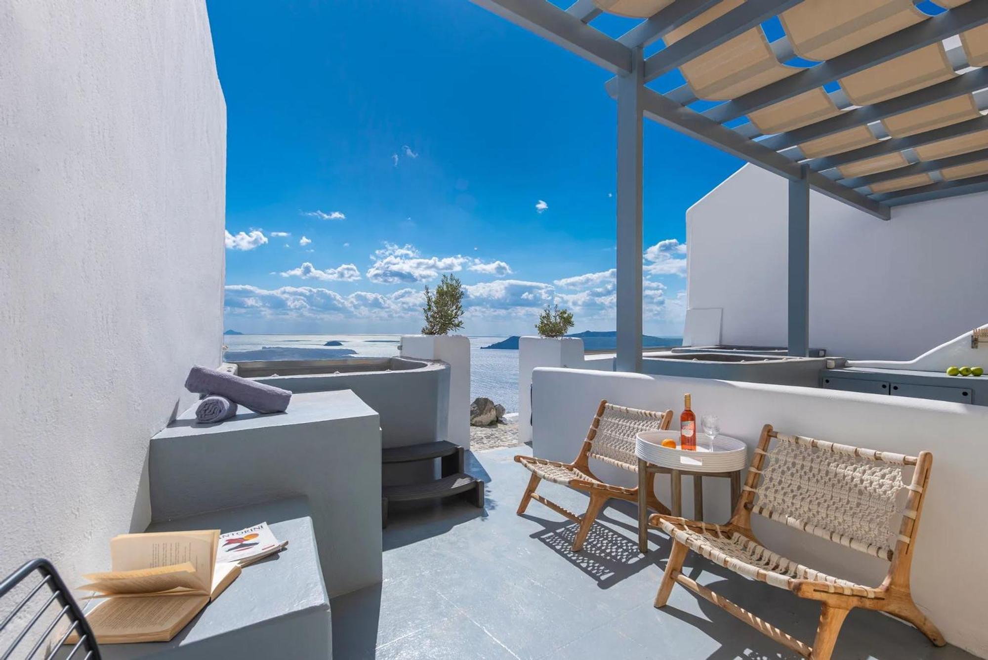 Apartment Hommage With Caldera View Hot Tub Fira (Santorini)