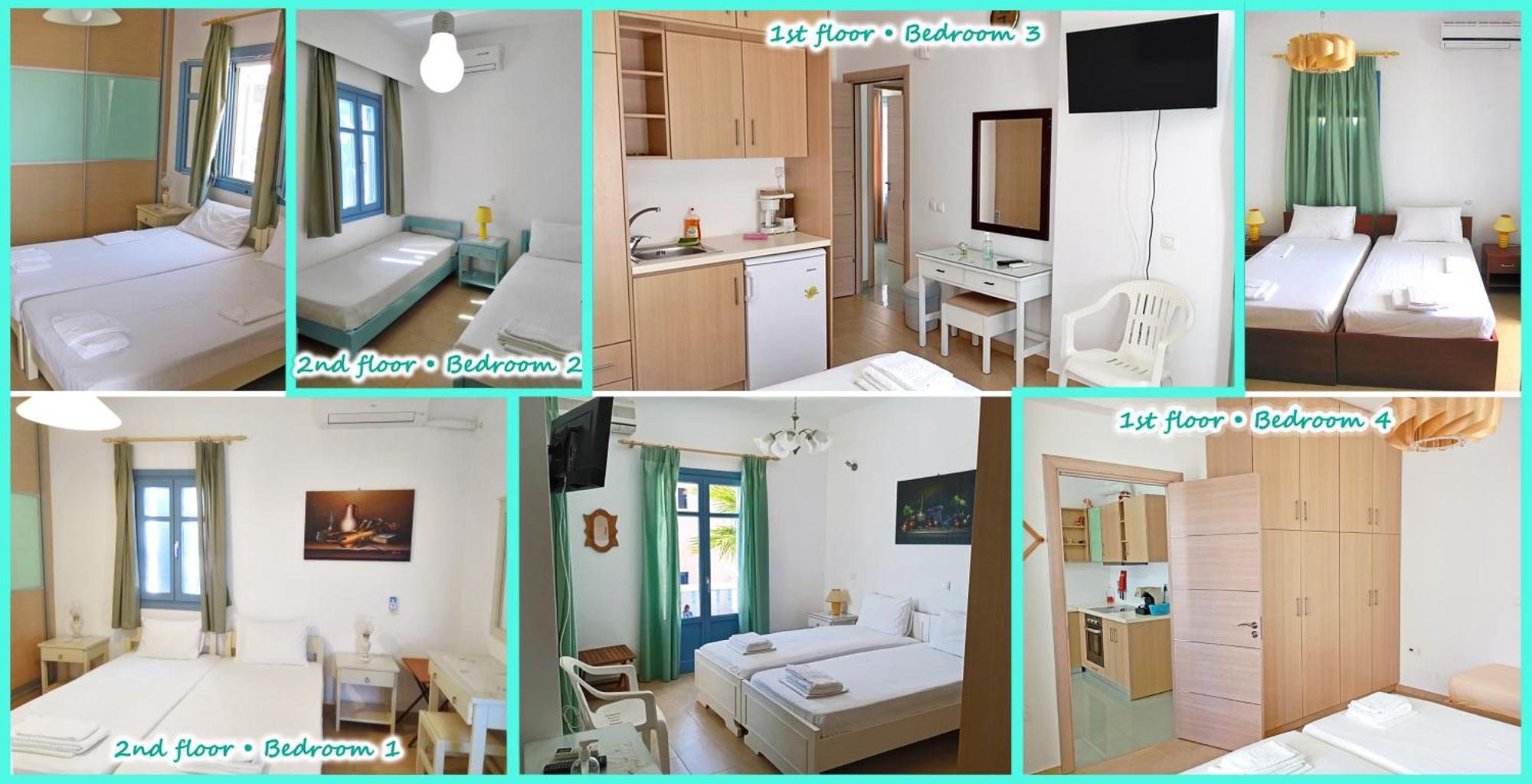 Danae - Seaside With Pool & Hot Tub Villa Piso Livadi