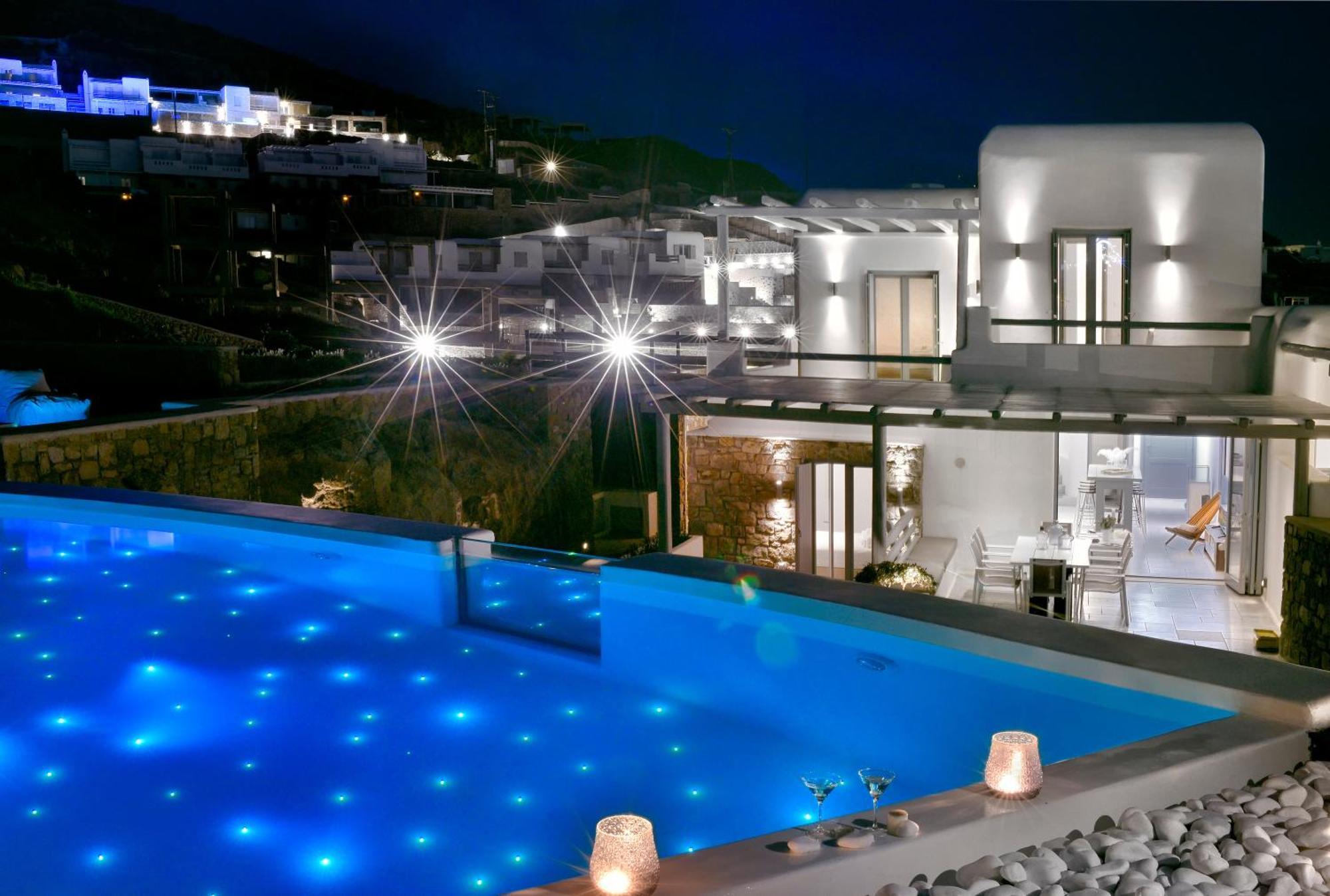 Sapphire 6bed With Pool And Hot Tub In Villa Ornos (Mykonos)