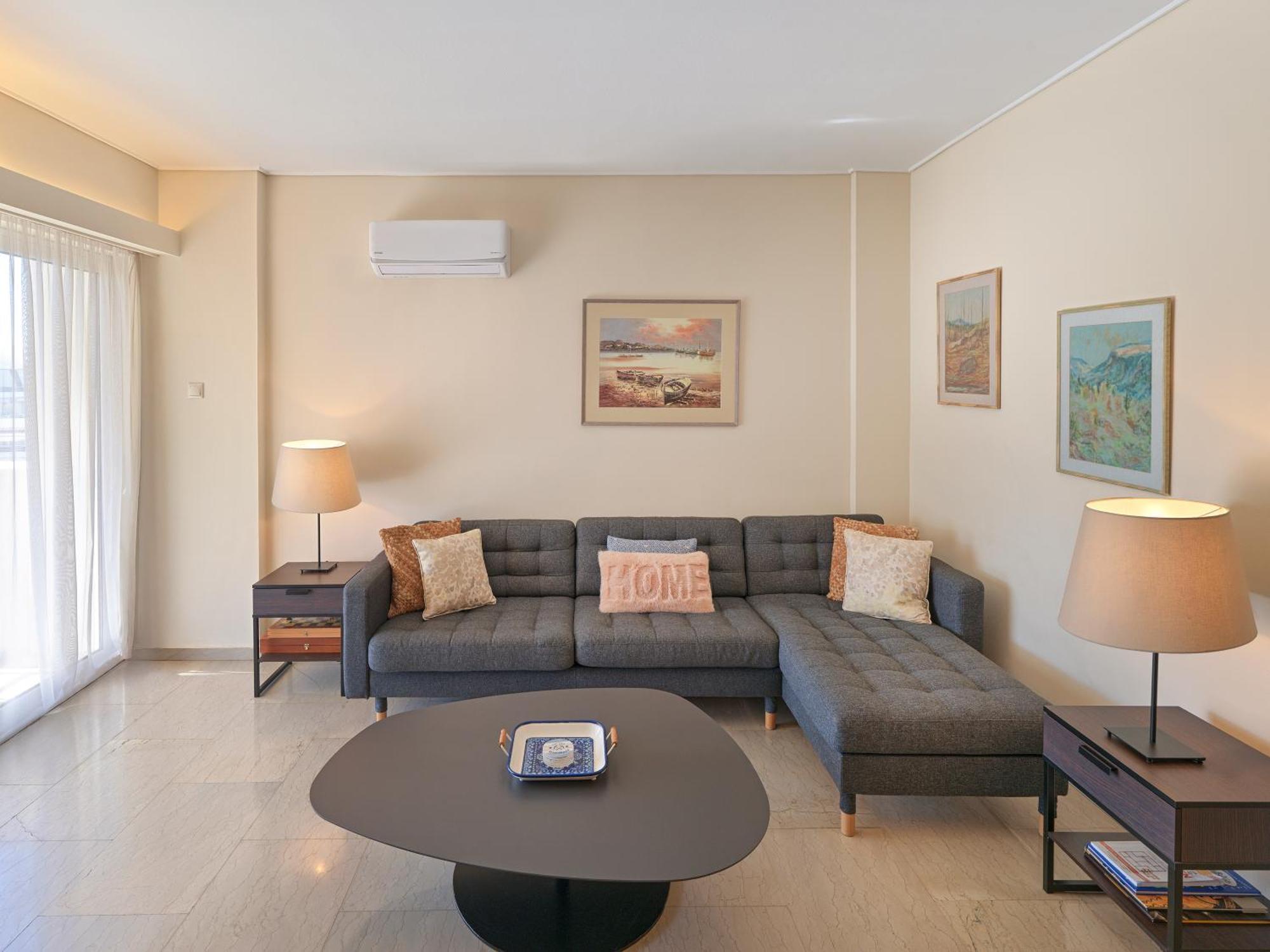 Penthouse & Near Glyfada - Free Parking *