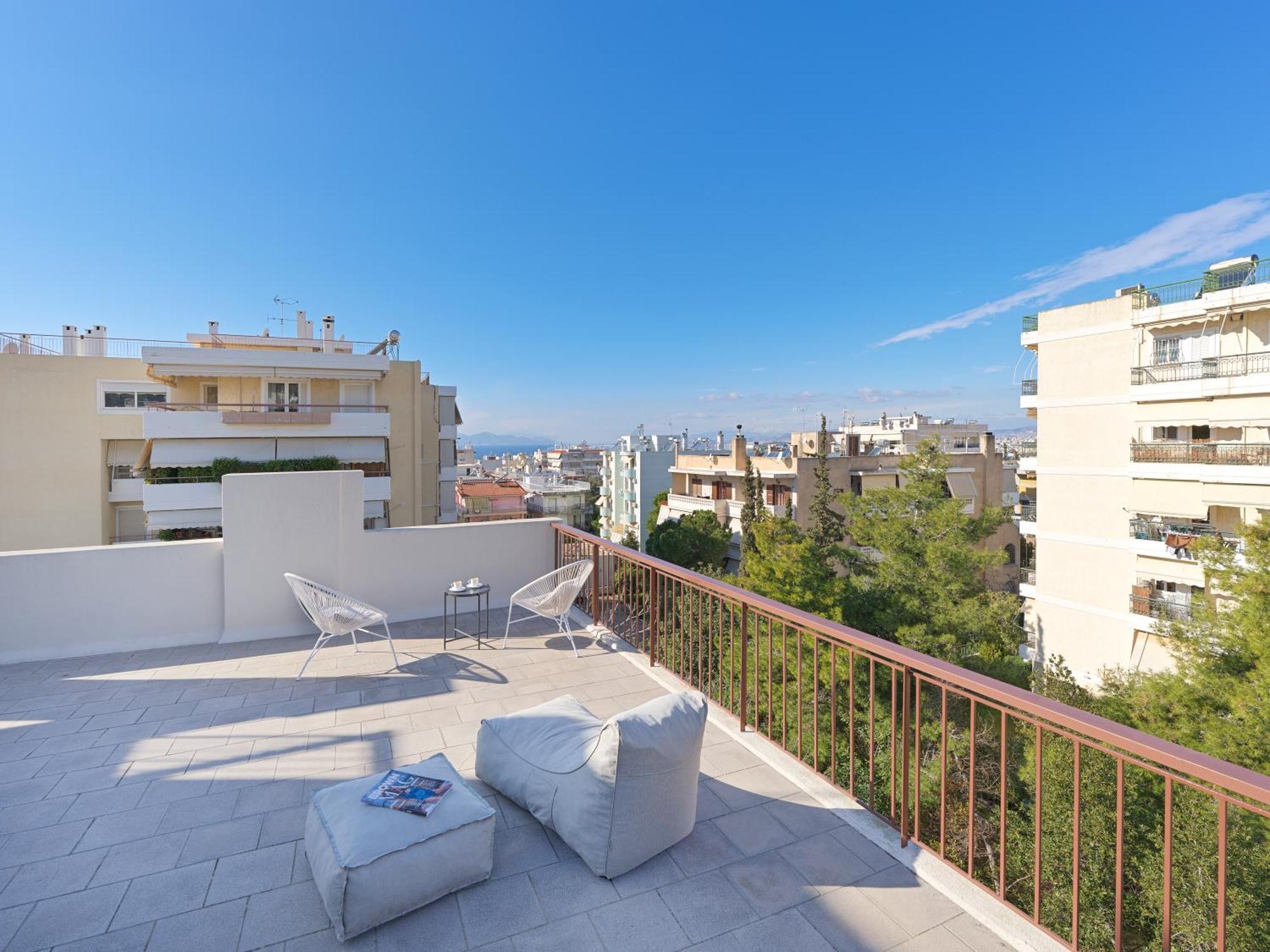 Penthouse & Near Glyfada - Free Parking * Athens
