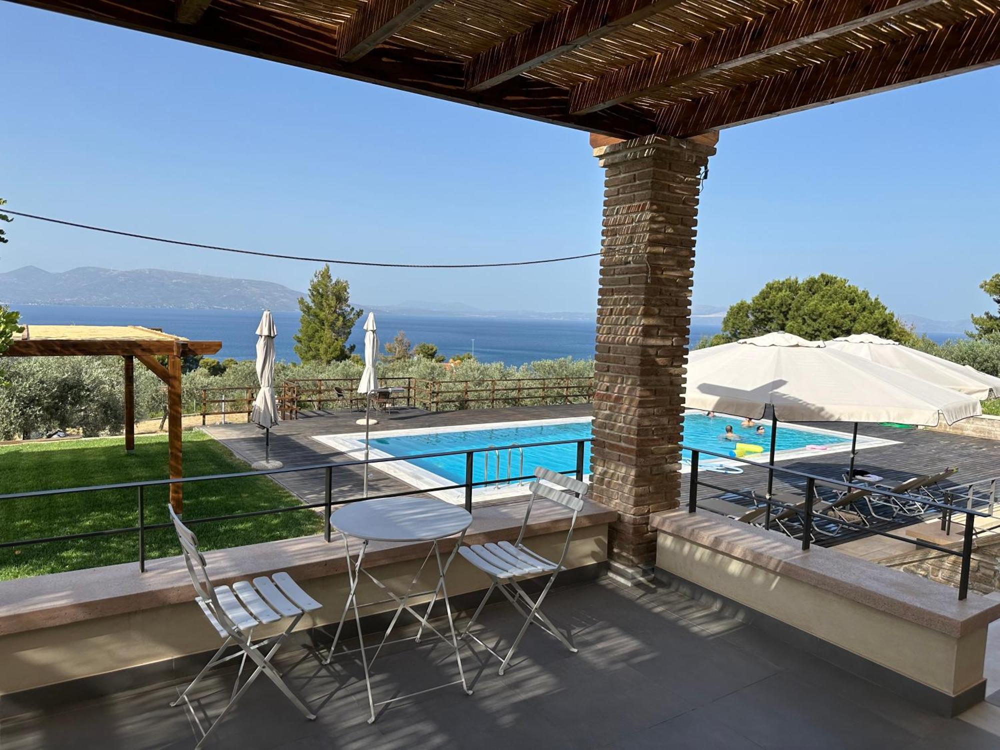 / Sea View And Pool Nearby Athens Villa Kalamos (Attica)