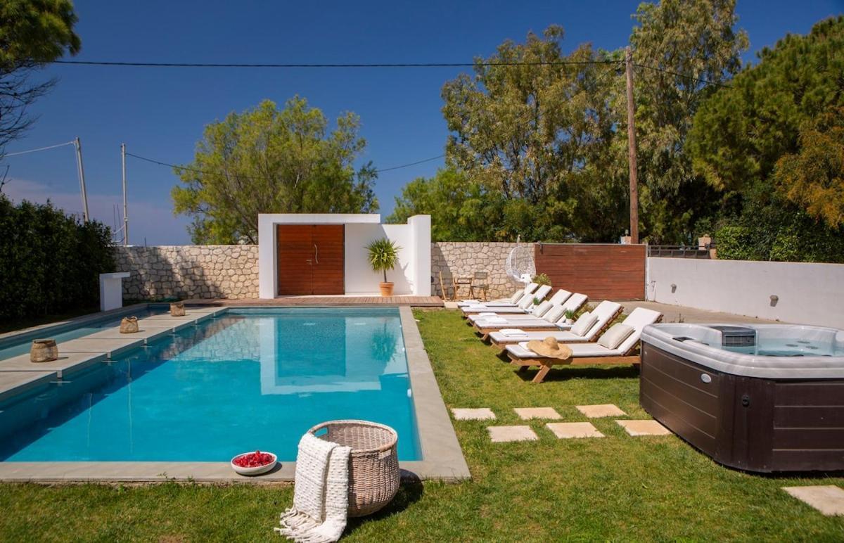 Villa Coastal Chic Luxury La Reina In Ai Giannis Lefkada City