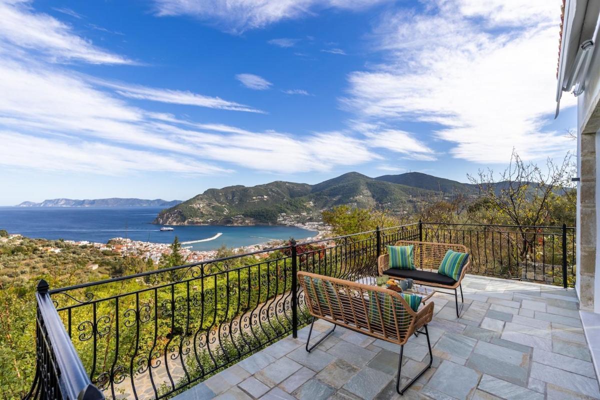 Elissaios-brand New Renovated Pool Skopelos Town