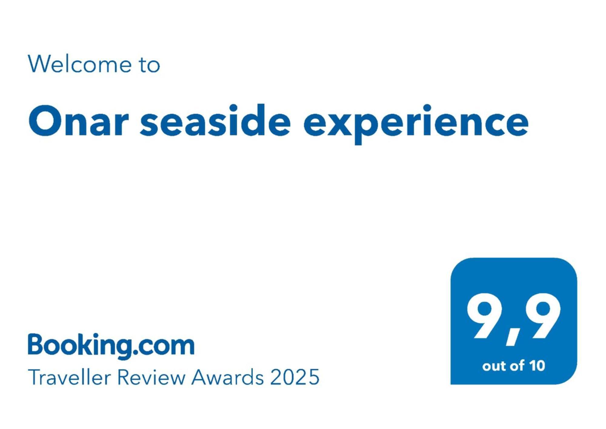 Onar Seaside Experience Kokkini Hani