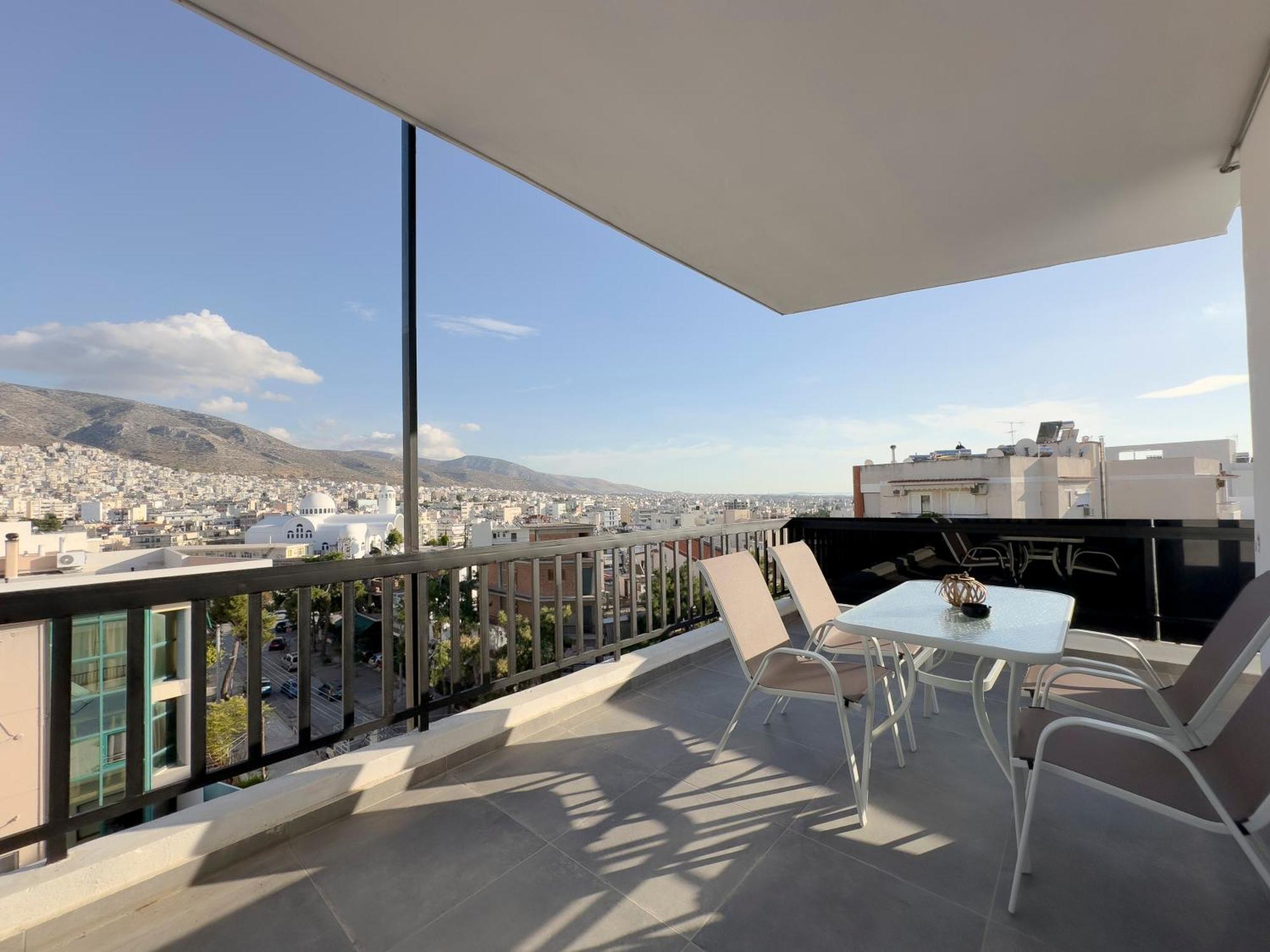 Apartment Tompazi Modern With Amazing View In Alimos Athens