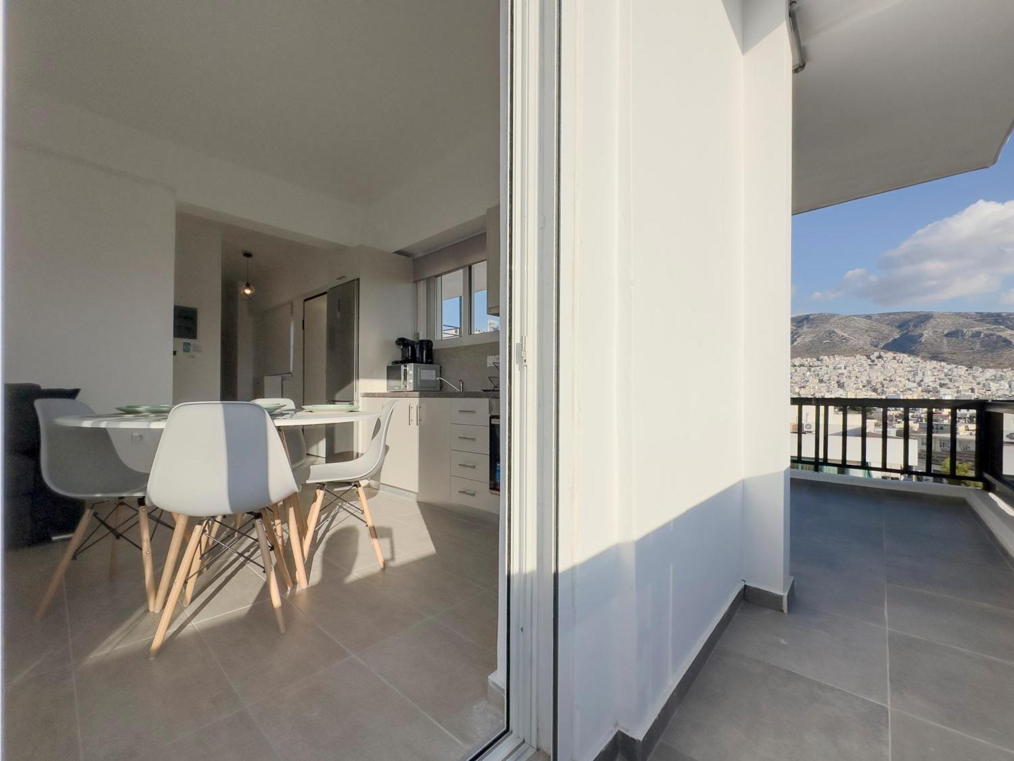 Tompazi Modern With Amazing View In Alimos Apartment *