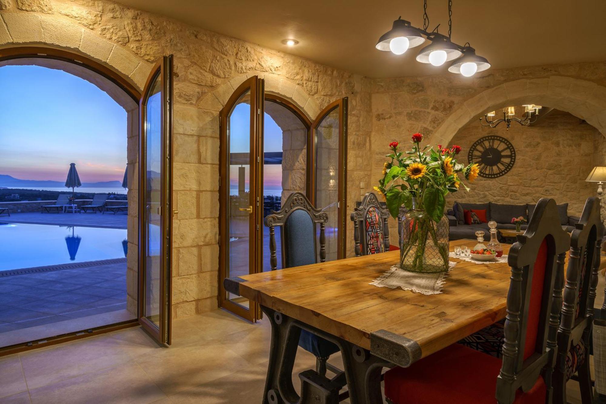 Villa A Stonebuilt Fortress With Breathtaking Seaviews! Asterion