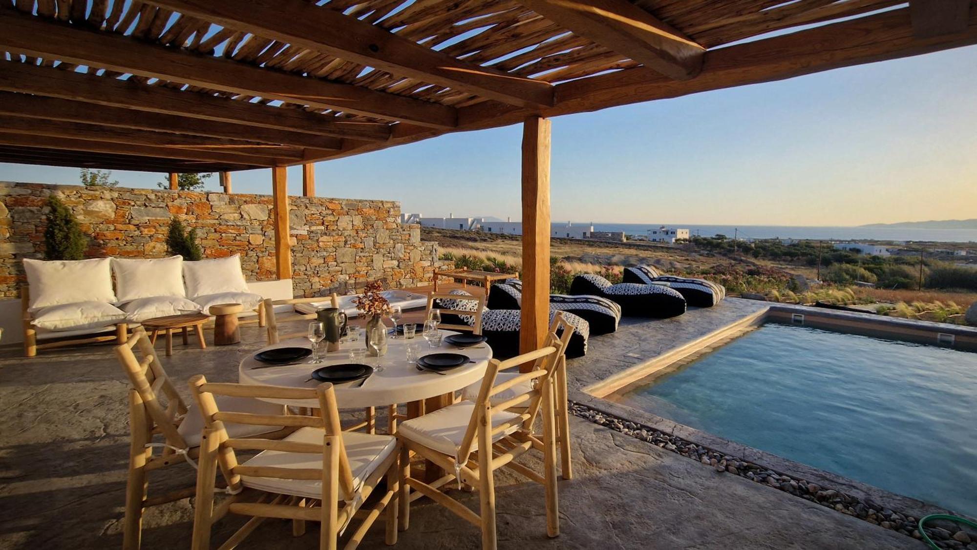 Mikri Vigla With Private Swimming Pool Kastraki (Naxos)