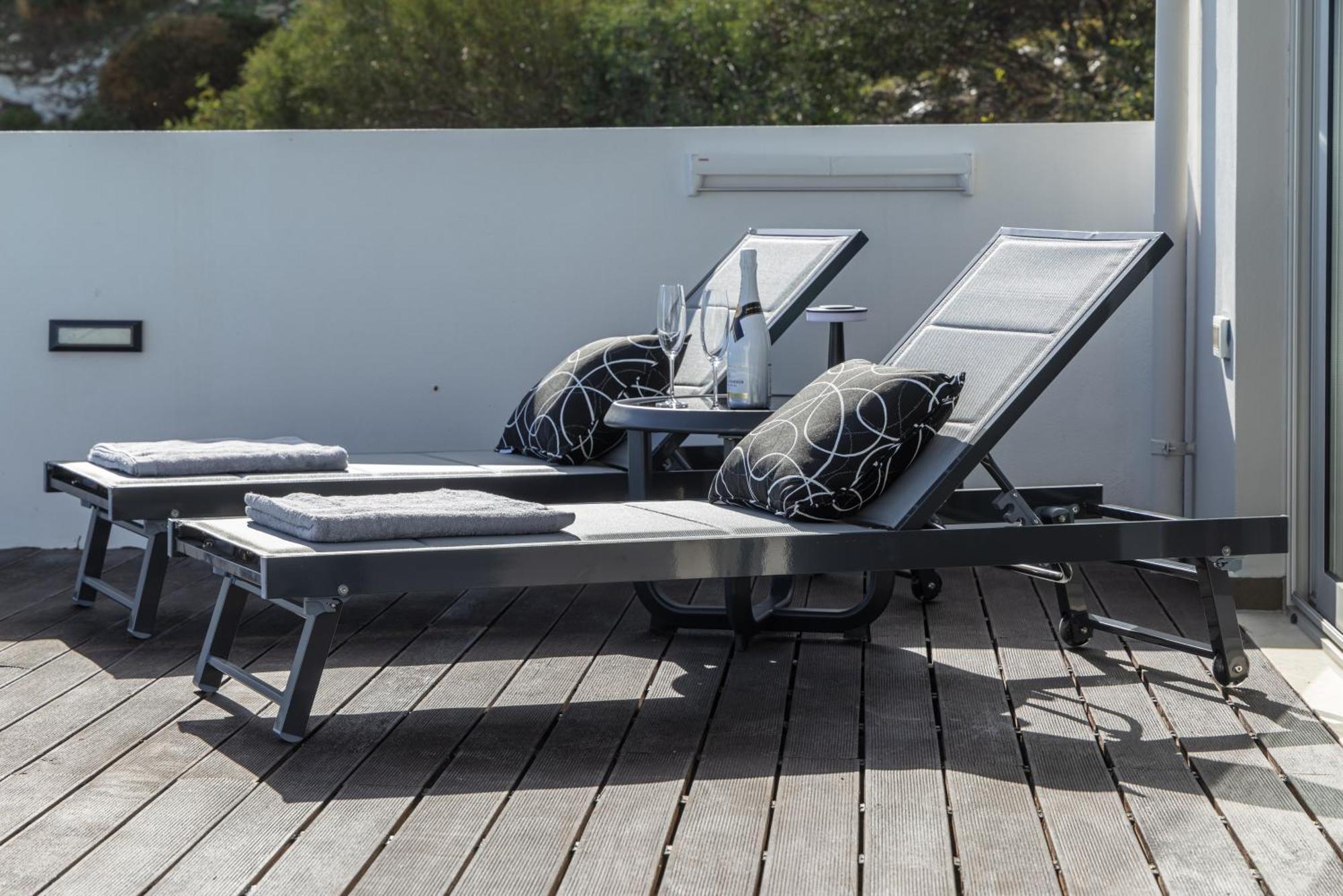 Deep Blue Luxury Theseus - Private Jacuzzi - Sea View * Ligaria (Crete)