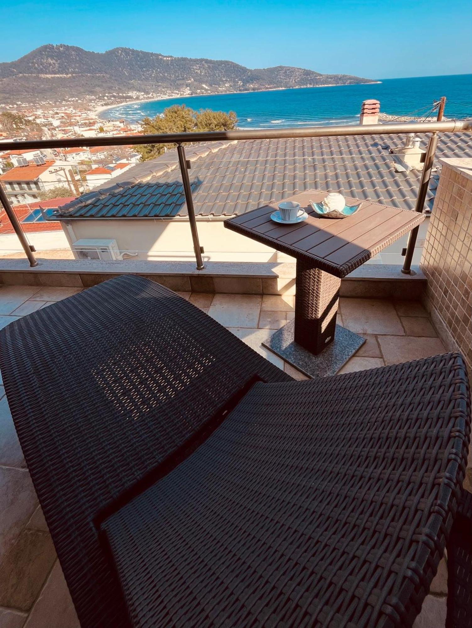 Golden Sea View -thasos House Villa