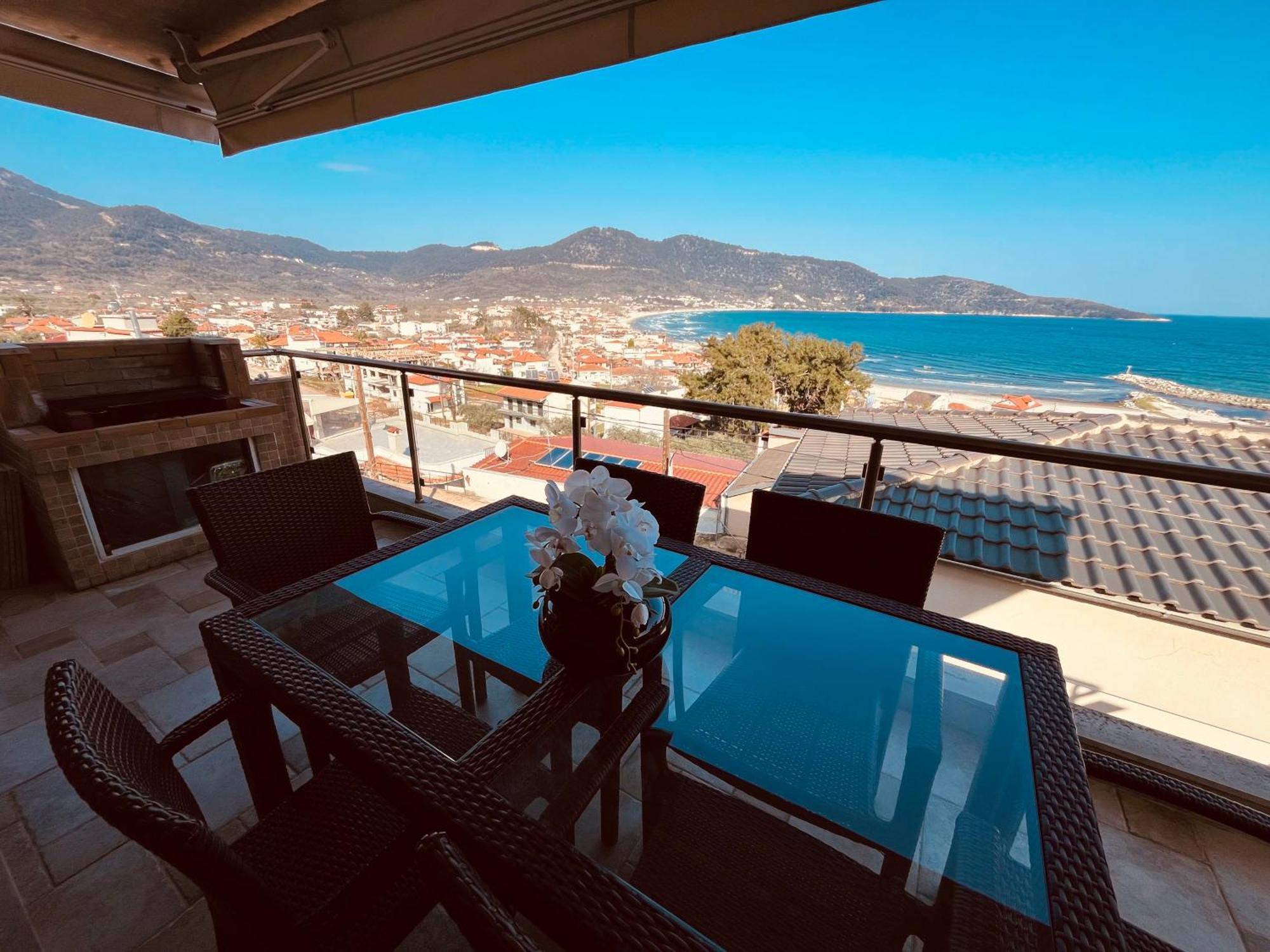 Golden Sea View -thasos House