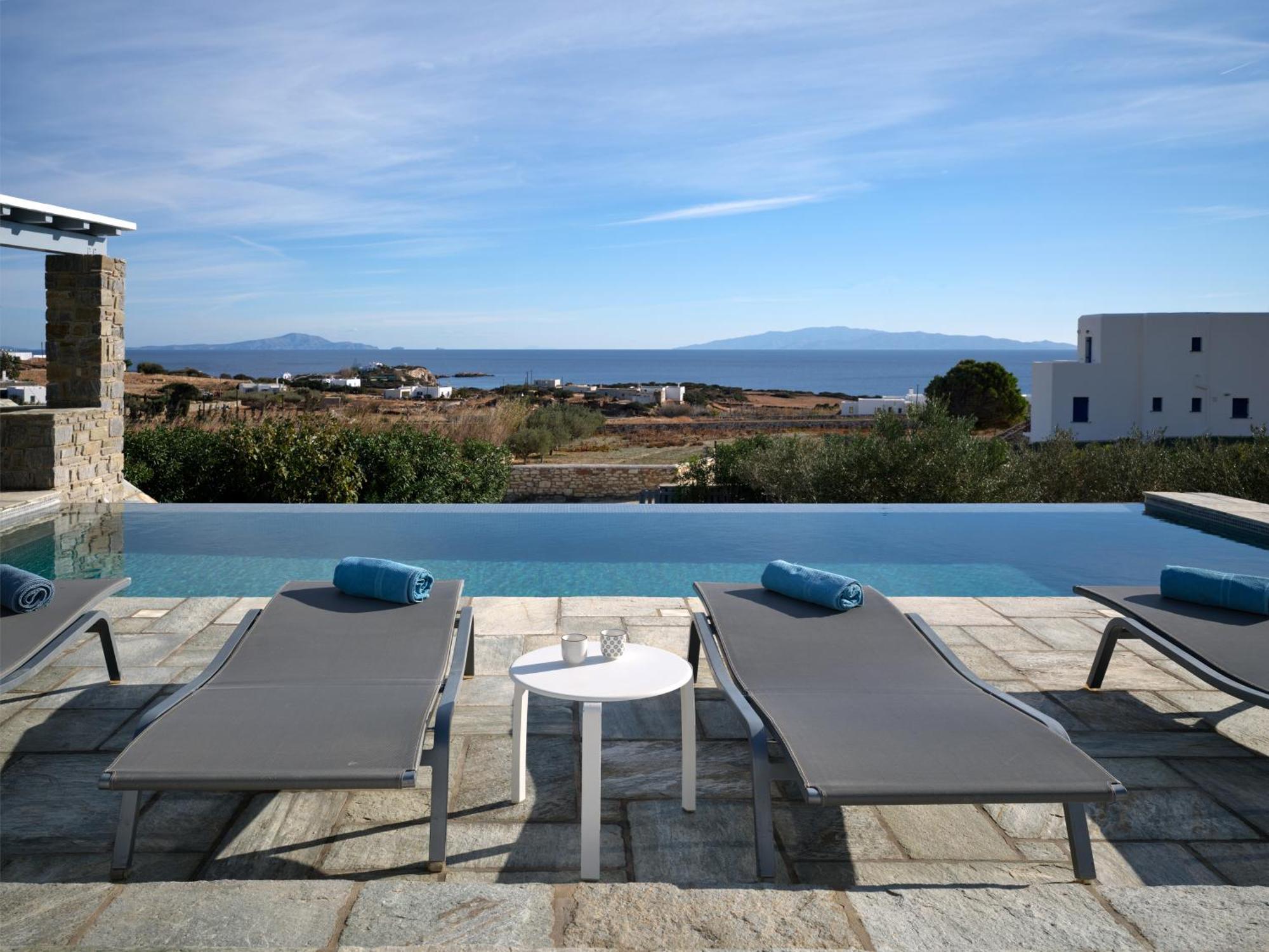 Iokasti Luxury With Private Pool & Sea Views-12 Guests * Drios