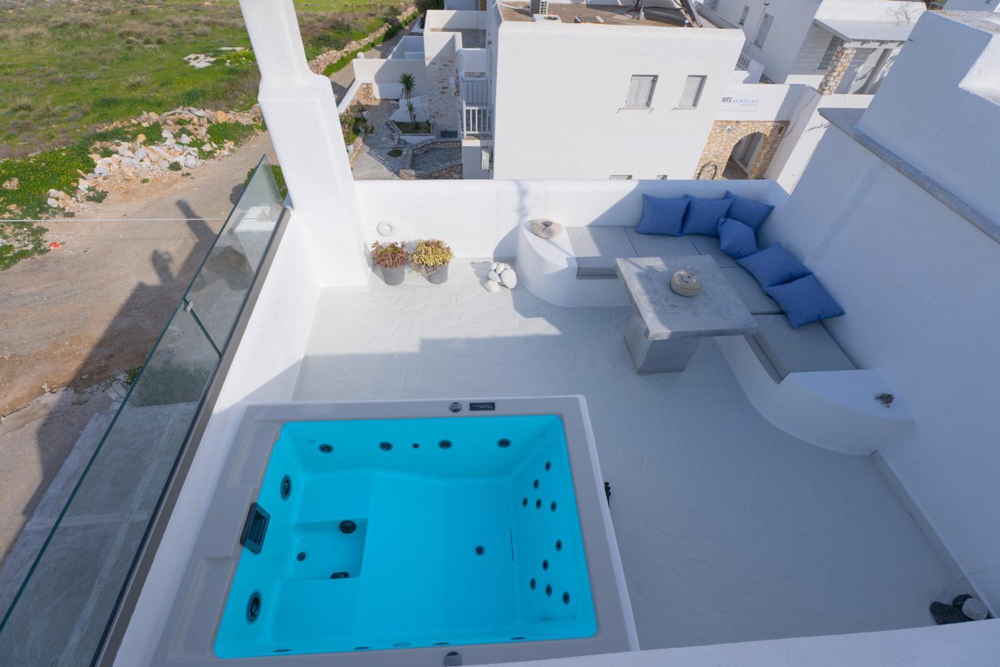 Apartment Pure White 1bd House With Amazing Sea Views In Naousa (Paros)