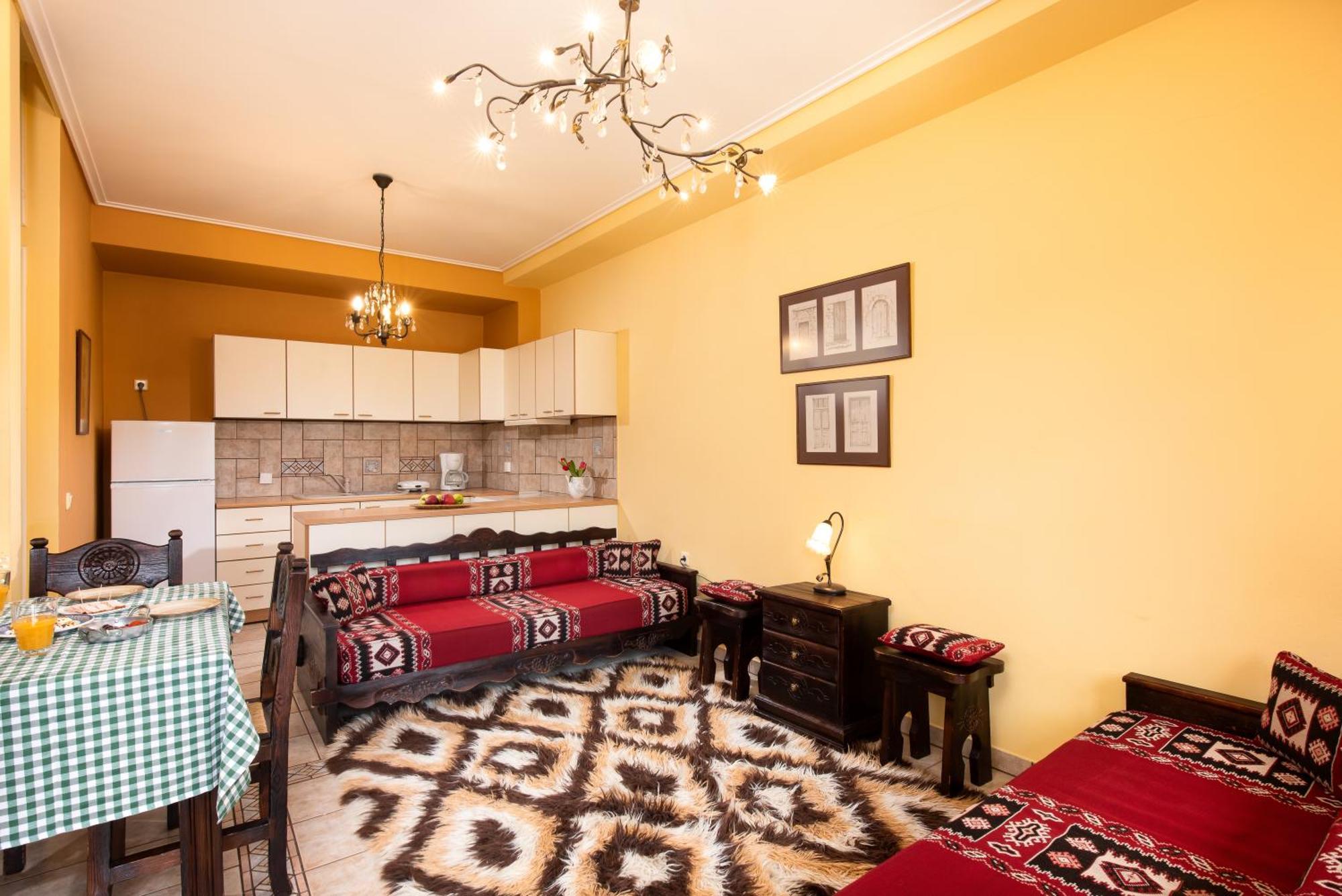 Amygdalies With Fireplace * Karpenisi