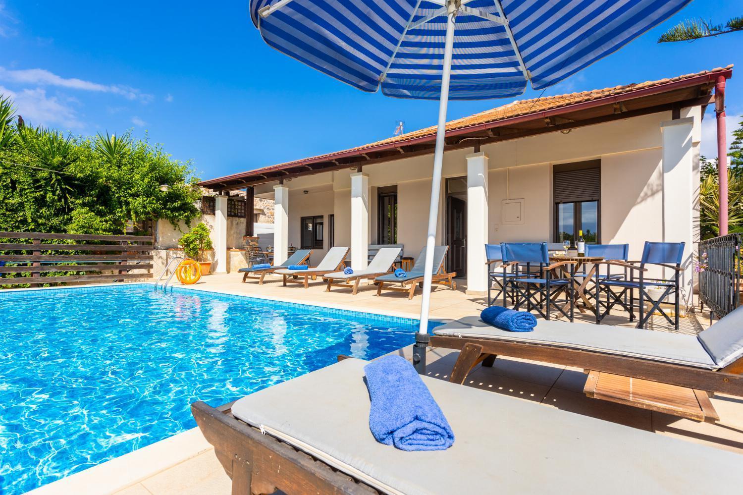 Maro Large Private Pool Ac Wifi Villa *
