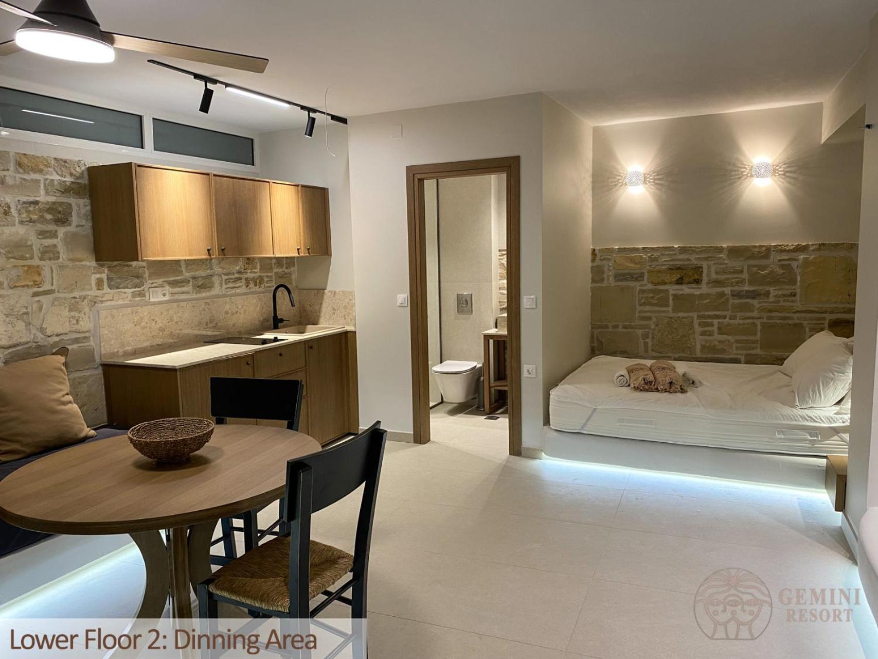 Gemini With Private Pool And Sea View Villa Kalamaki (Heraklion)