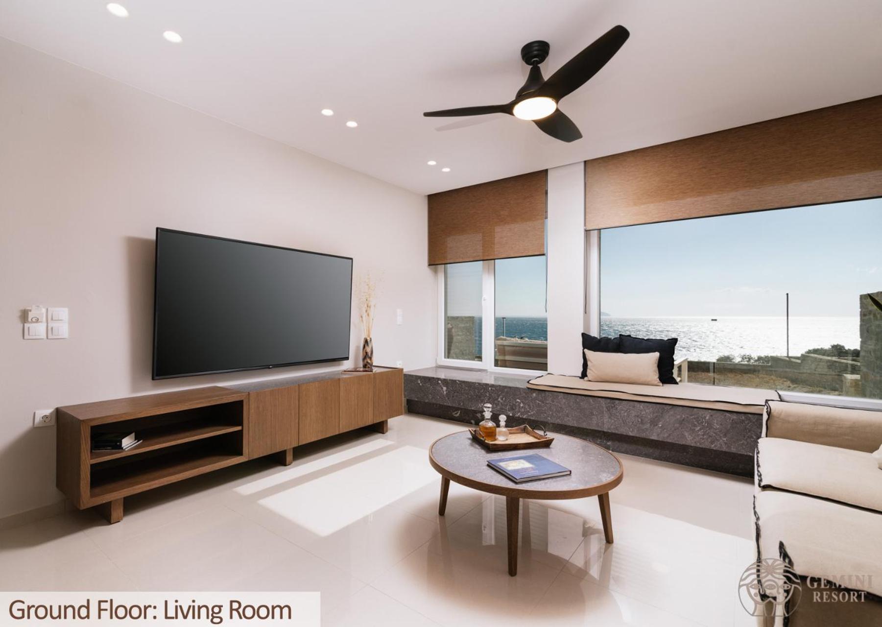 Gemini With Private Pool And Sea View * Kalamaki (Heraklion)