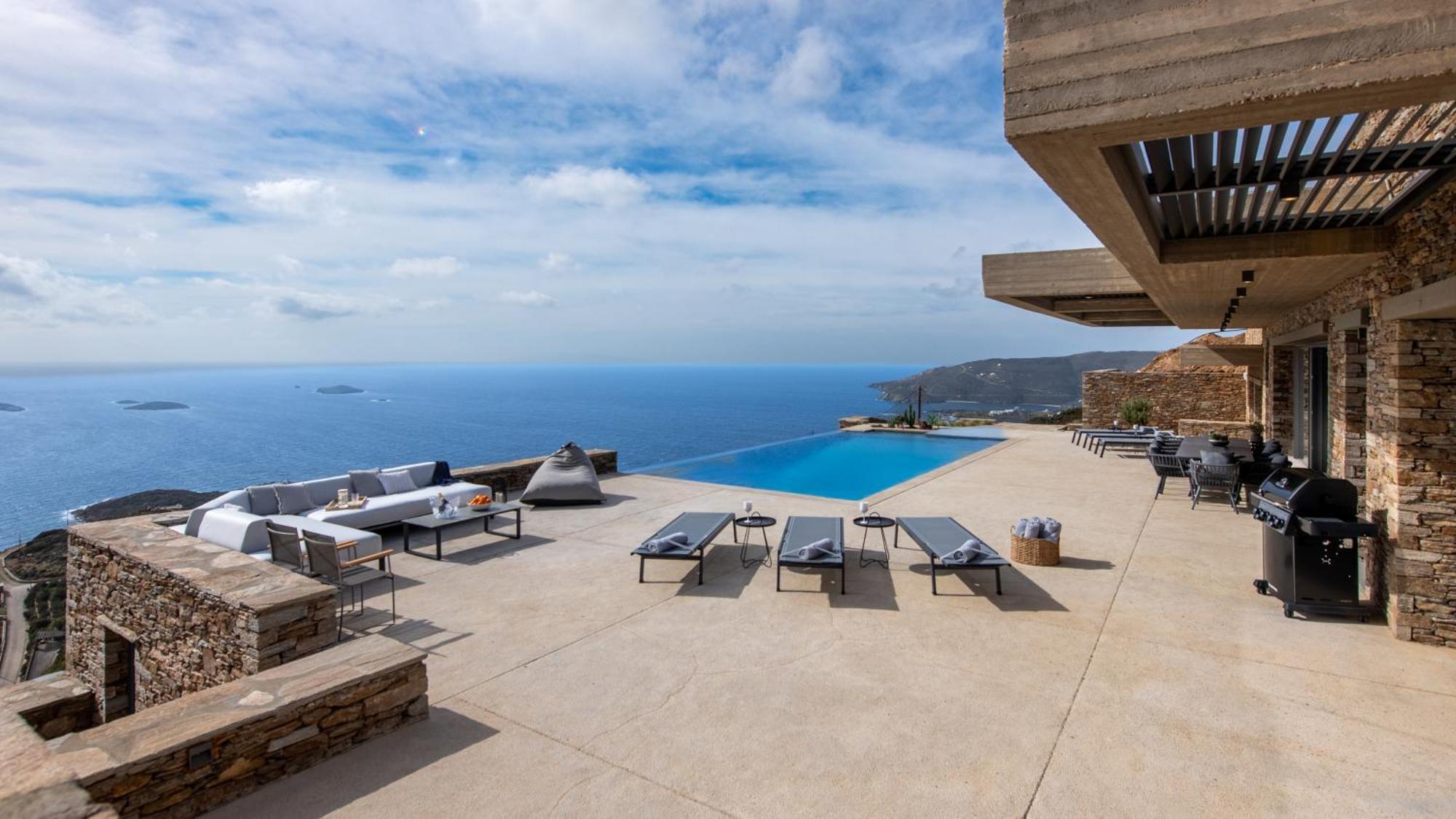 Andros Thea Luxury Villa Gavrio