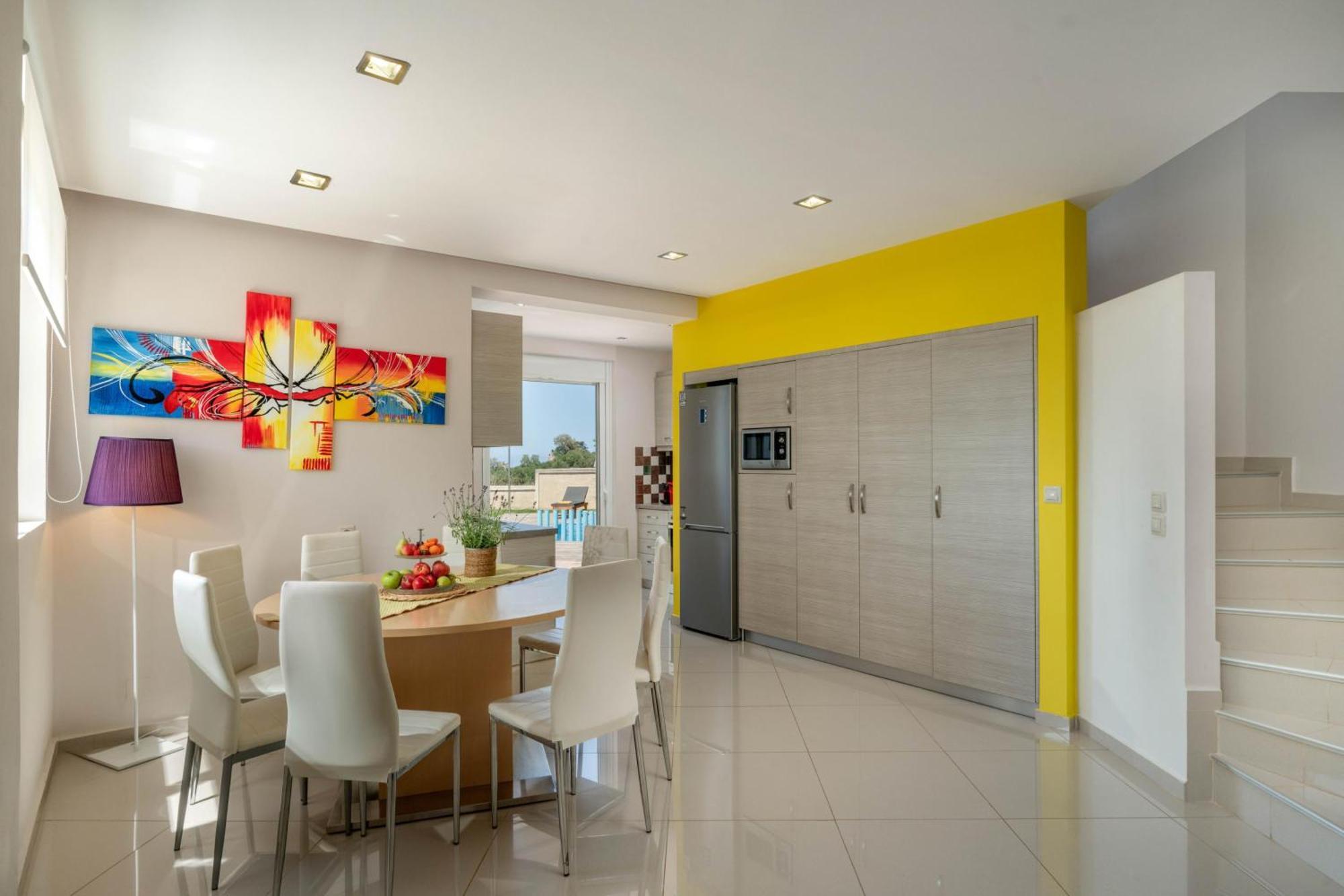 Villa Ariella With Sea View Agia Marina (Crete)
