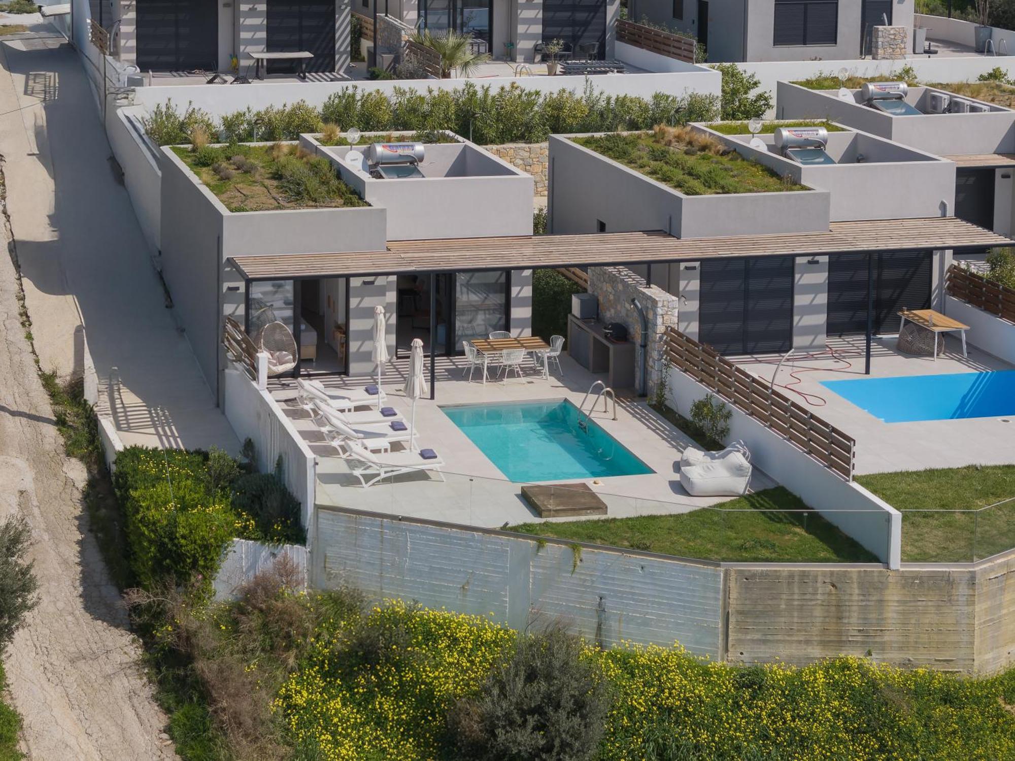 Villa Oneiro, With Sea And Countryside View Mariou