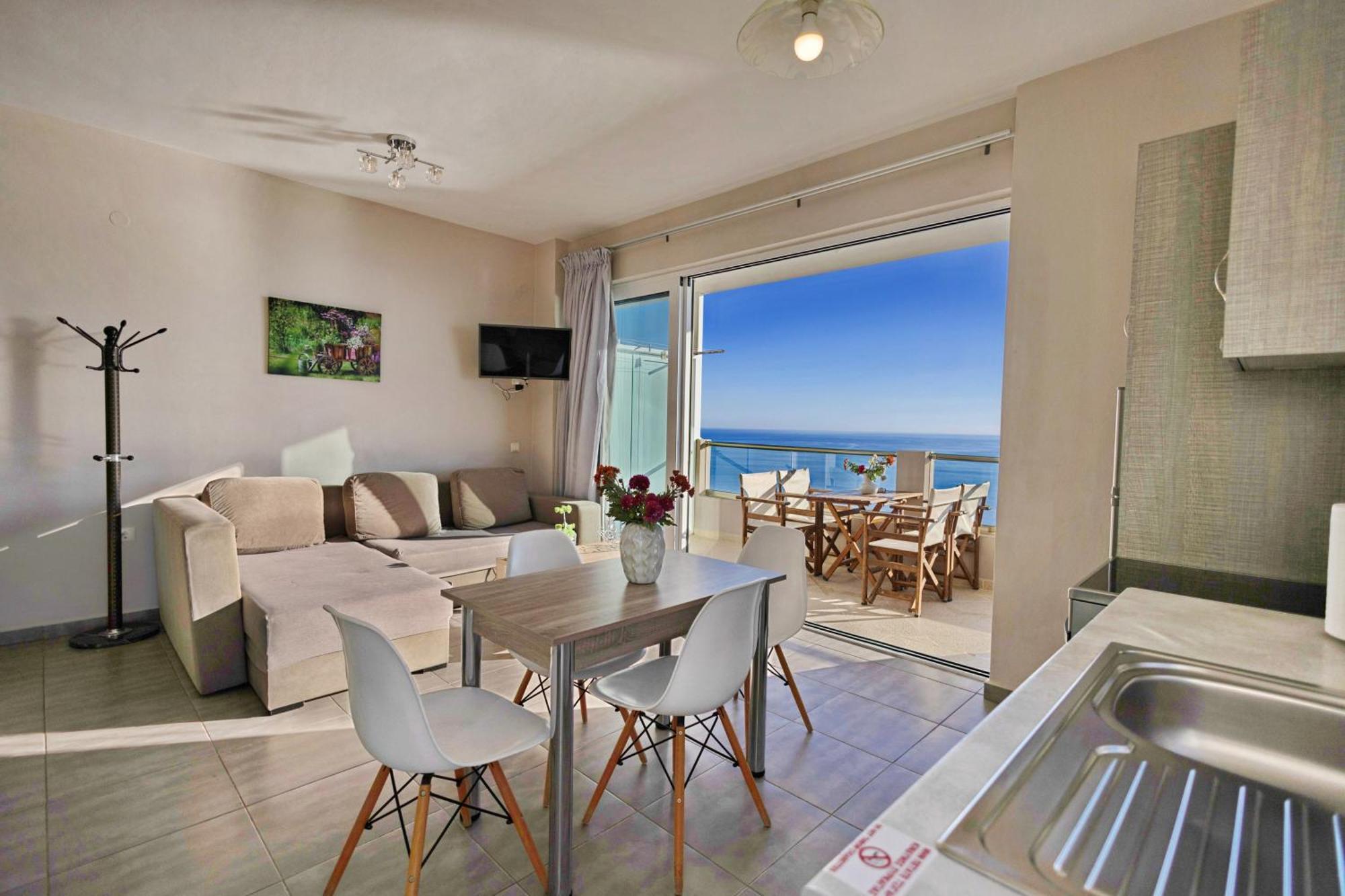 Akrotiri Panorama- Luxury Rental Apartments With Sea View *