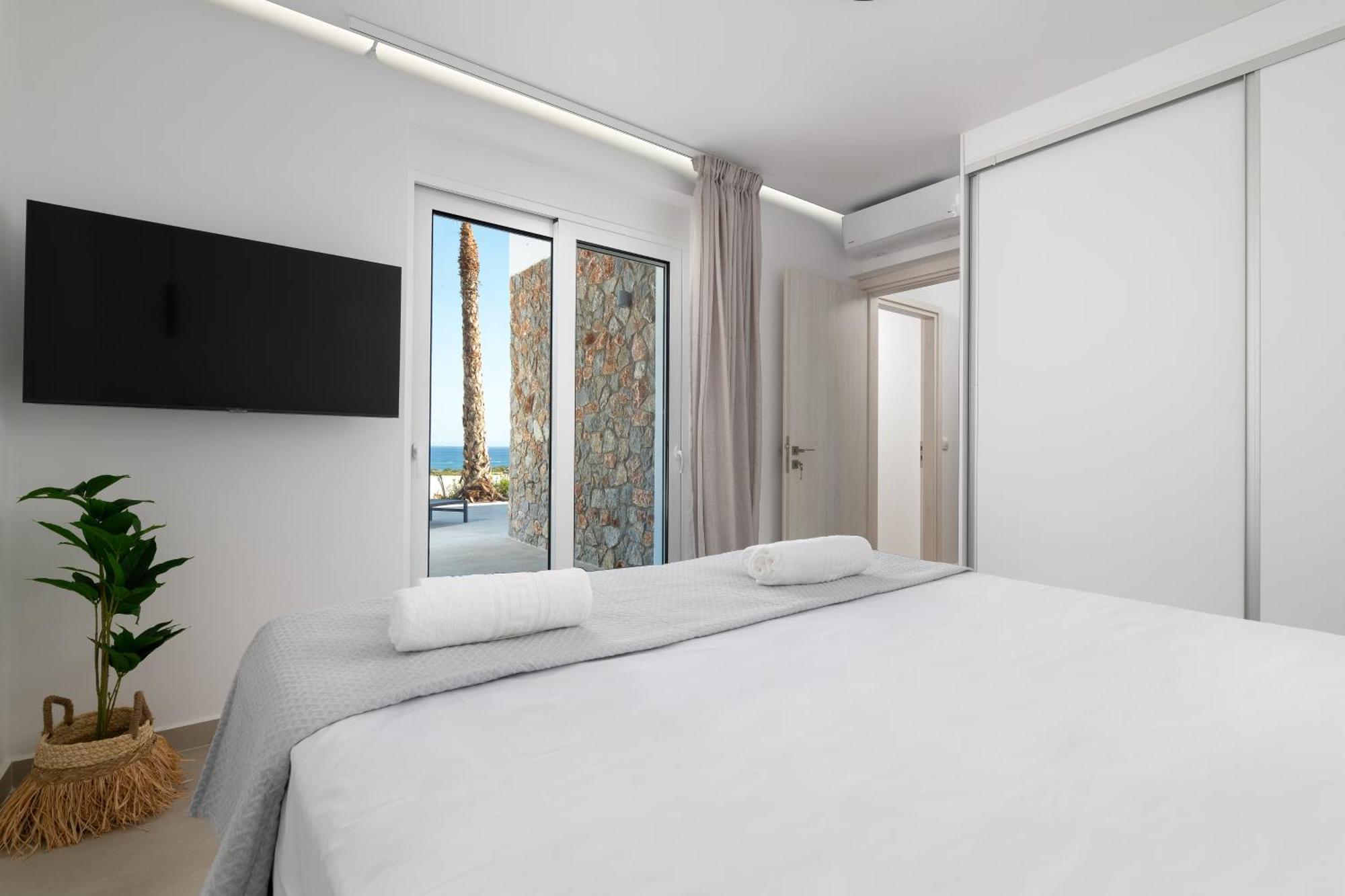 Luxurious With Sea Views In Rhodes Villa *