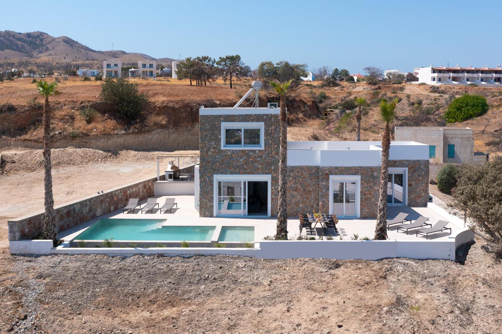 Luxurious With Sea Views In Rhodes Villa Gennadi