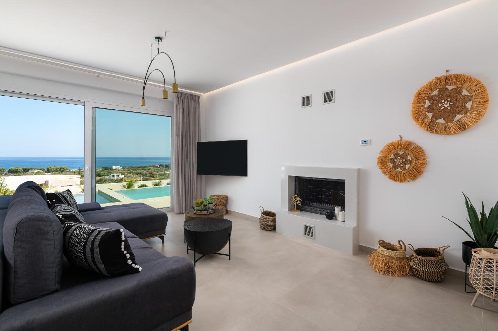 Luxurious With Sea Views In Rhodes