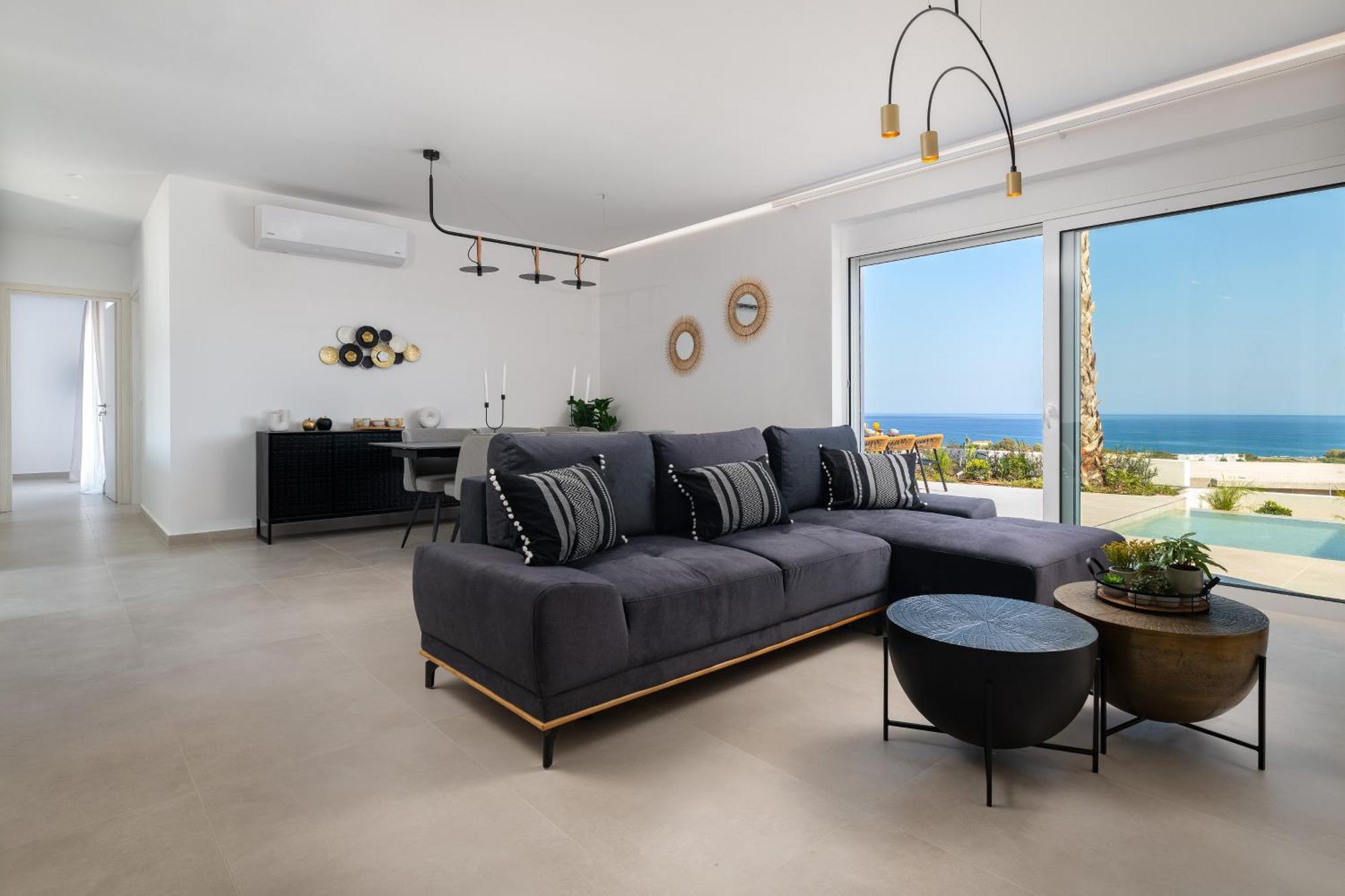 Villa Luxurious With Sea Views In Rhodes