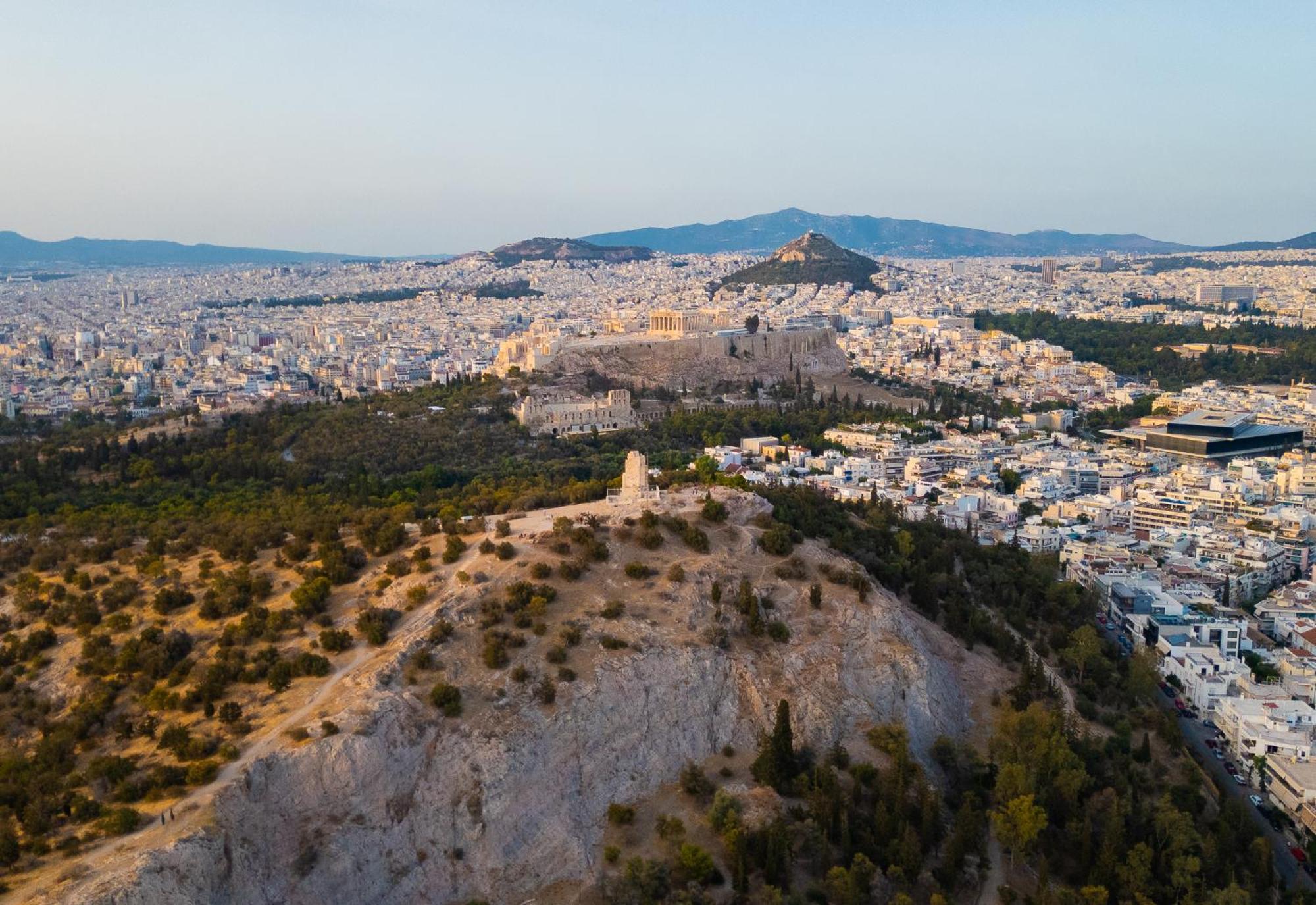 Amazing View At Filopappou Hill In Koukaki! * Athens
