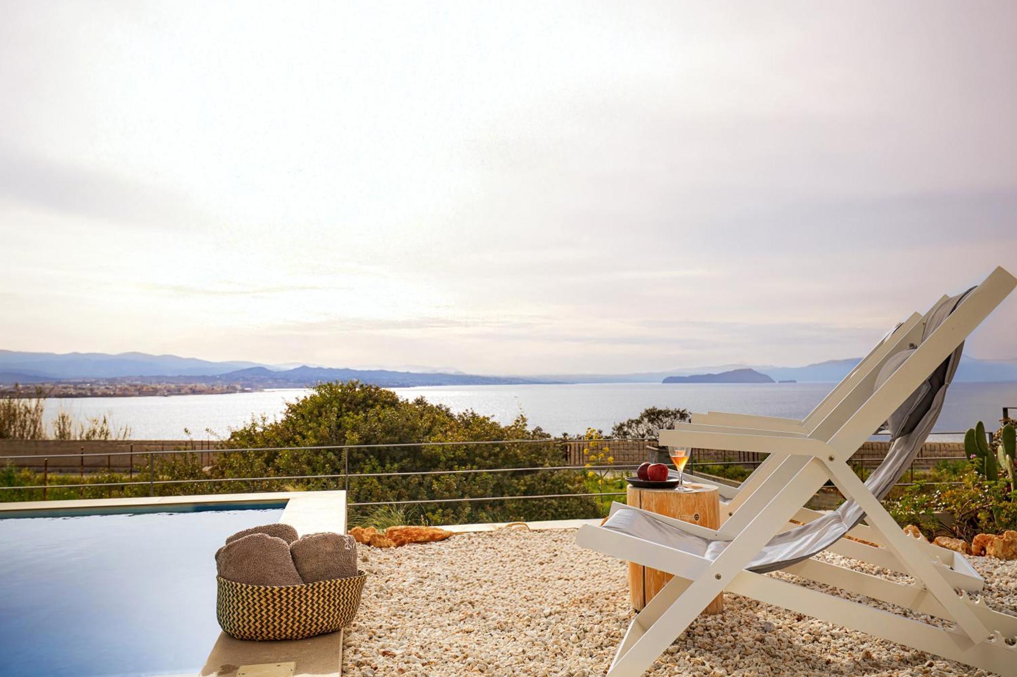 Apartment Pachnes Luxury - Heated Pool, Sea View *