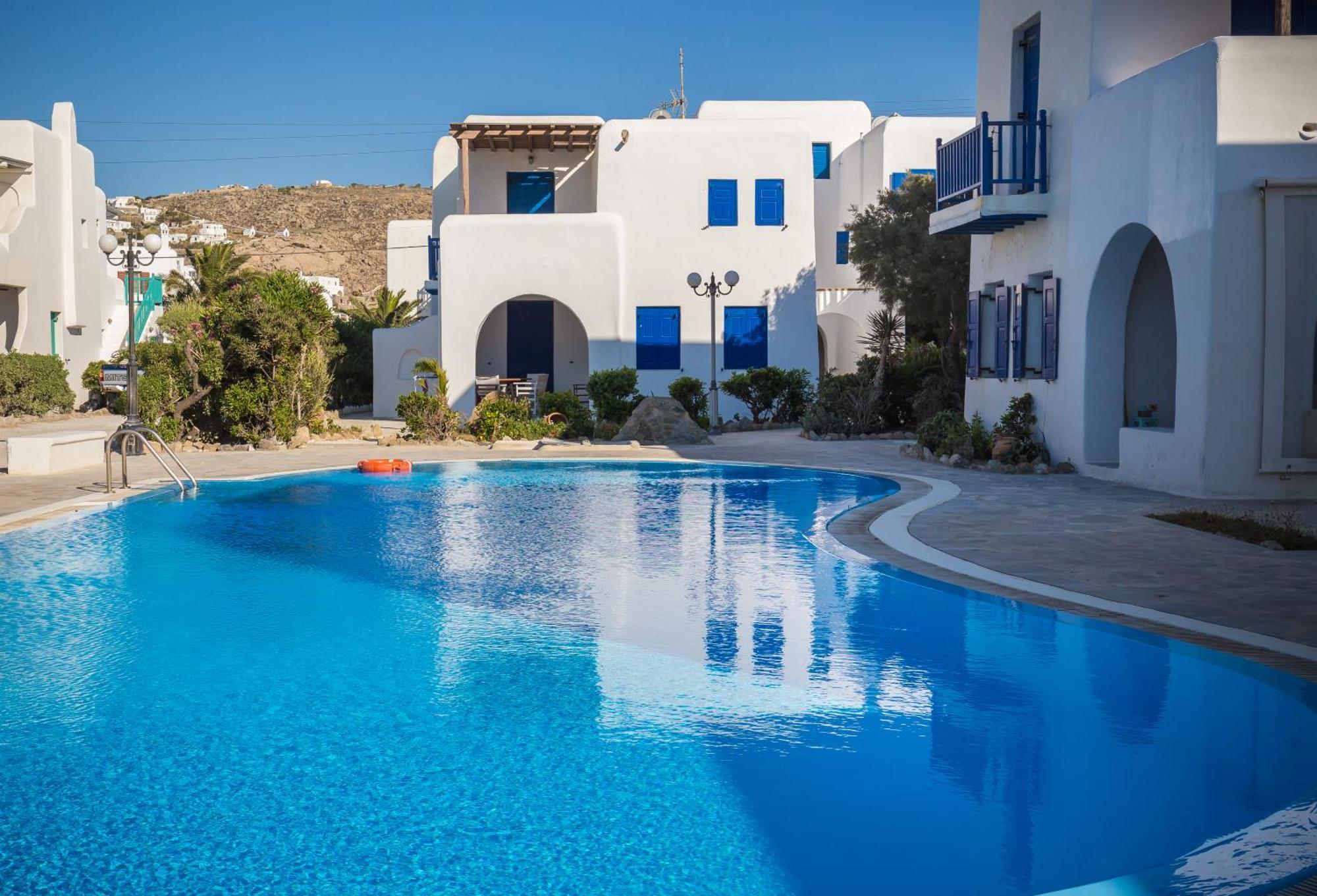 Villa Iliana 1 & 2 W Shared Pool, Ornos, Mykonos